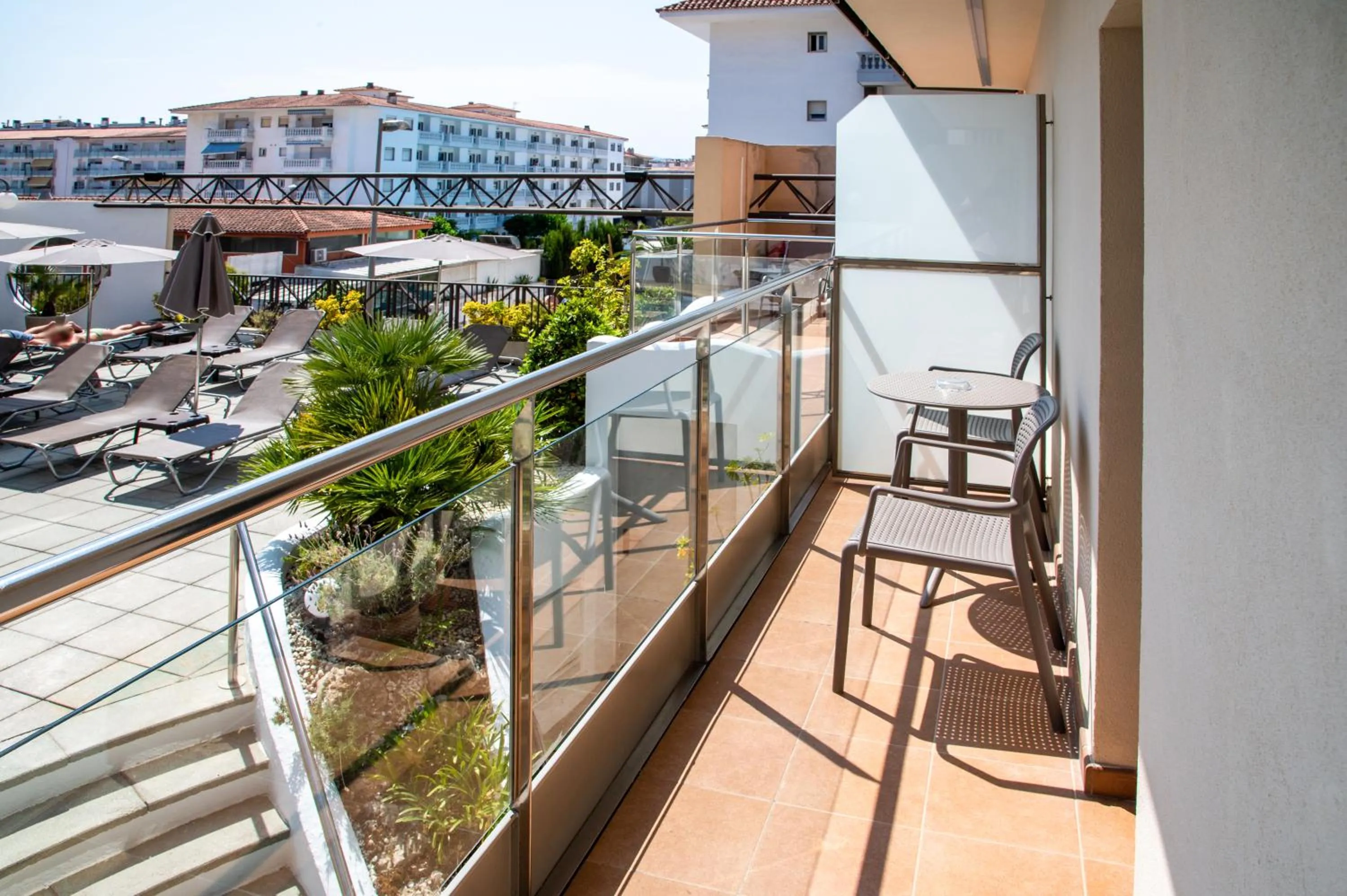 Balcony/Terrace in Petit Palau - Adults Only