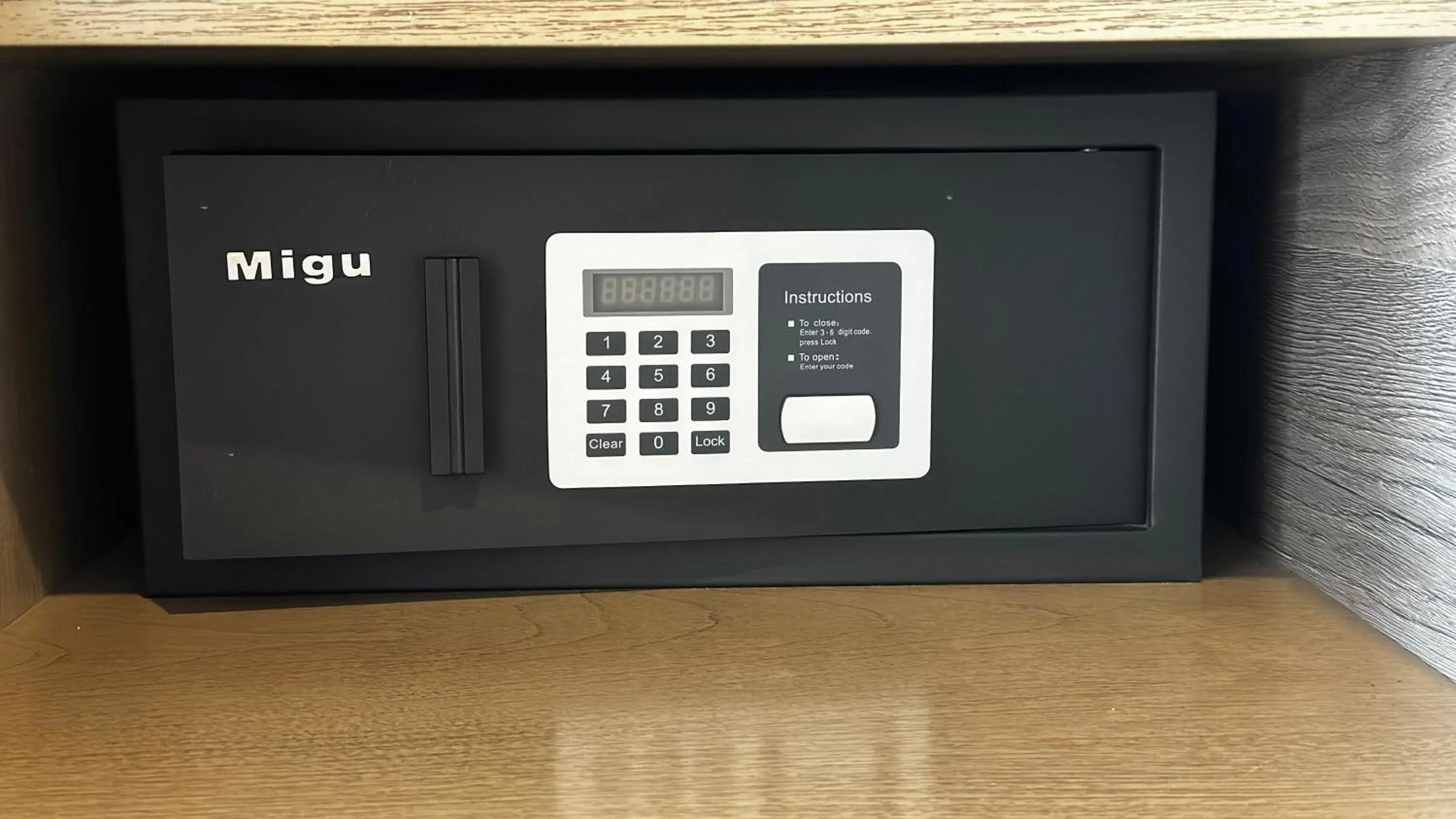 safe in Best Western Plus Urban Larco Hotel