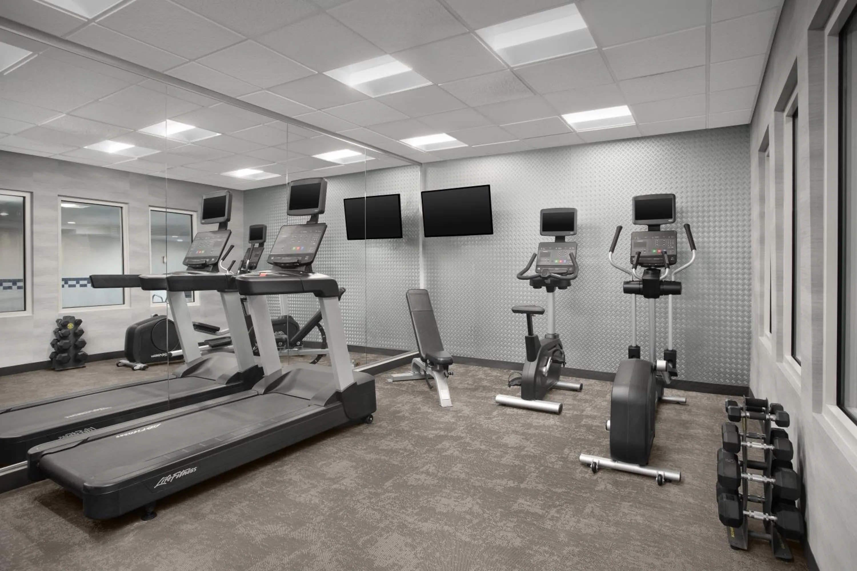 Fitness centre/facilities in Fairfield Inn & Suites El Centro
