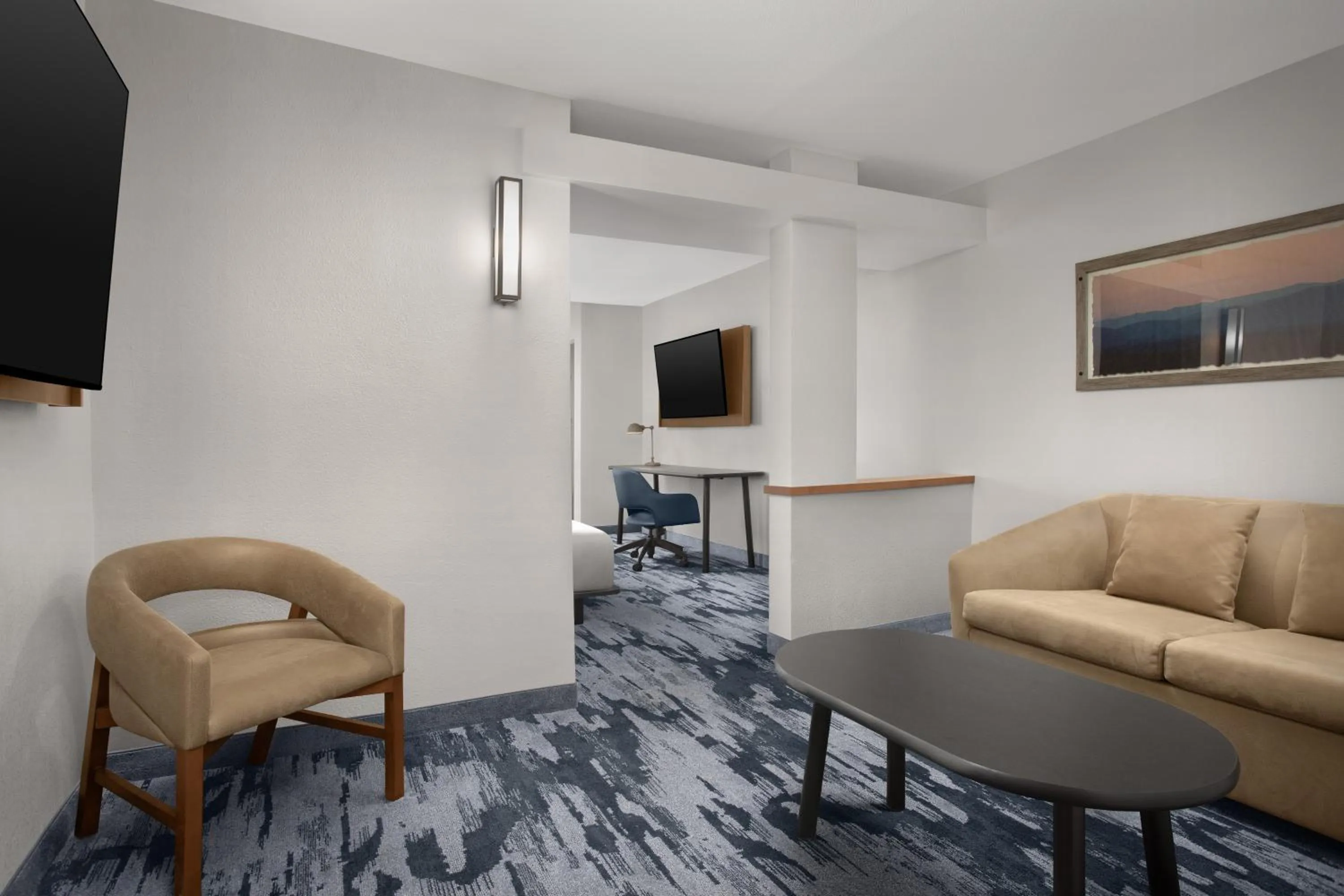 TV and multimedia in Fairfield Inn & Suites El Centro