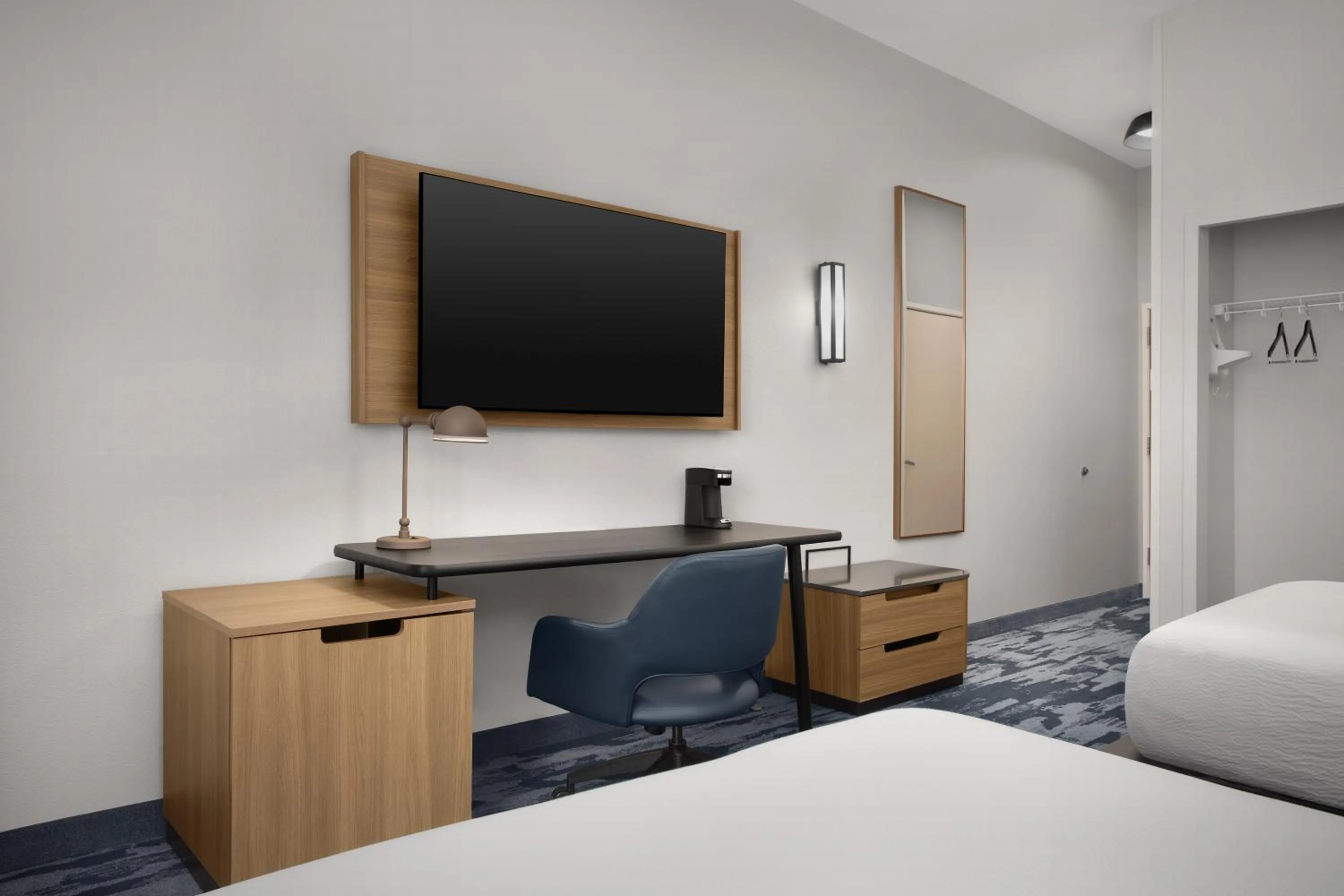 Bed in Fairfield Inn & Suites El Centro