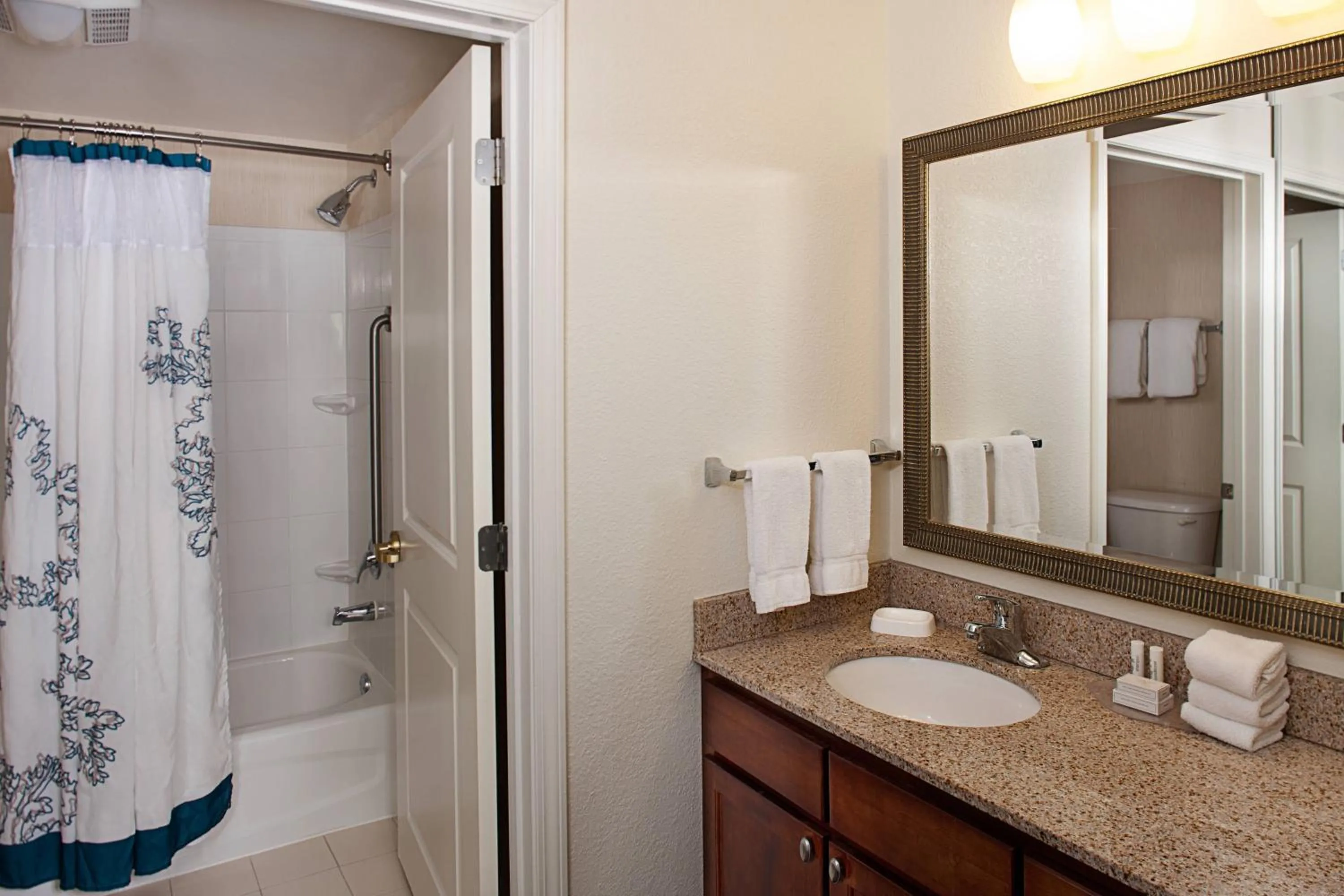 Bathroom in Residence Inn Long Island Holtsville