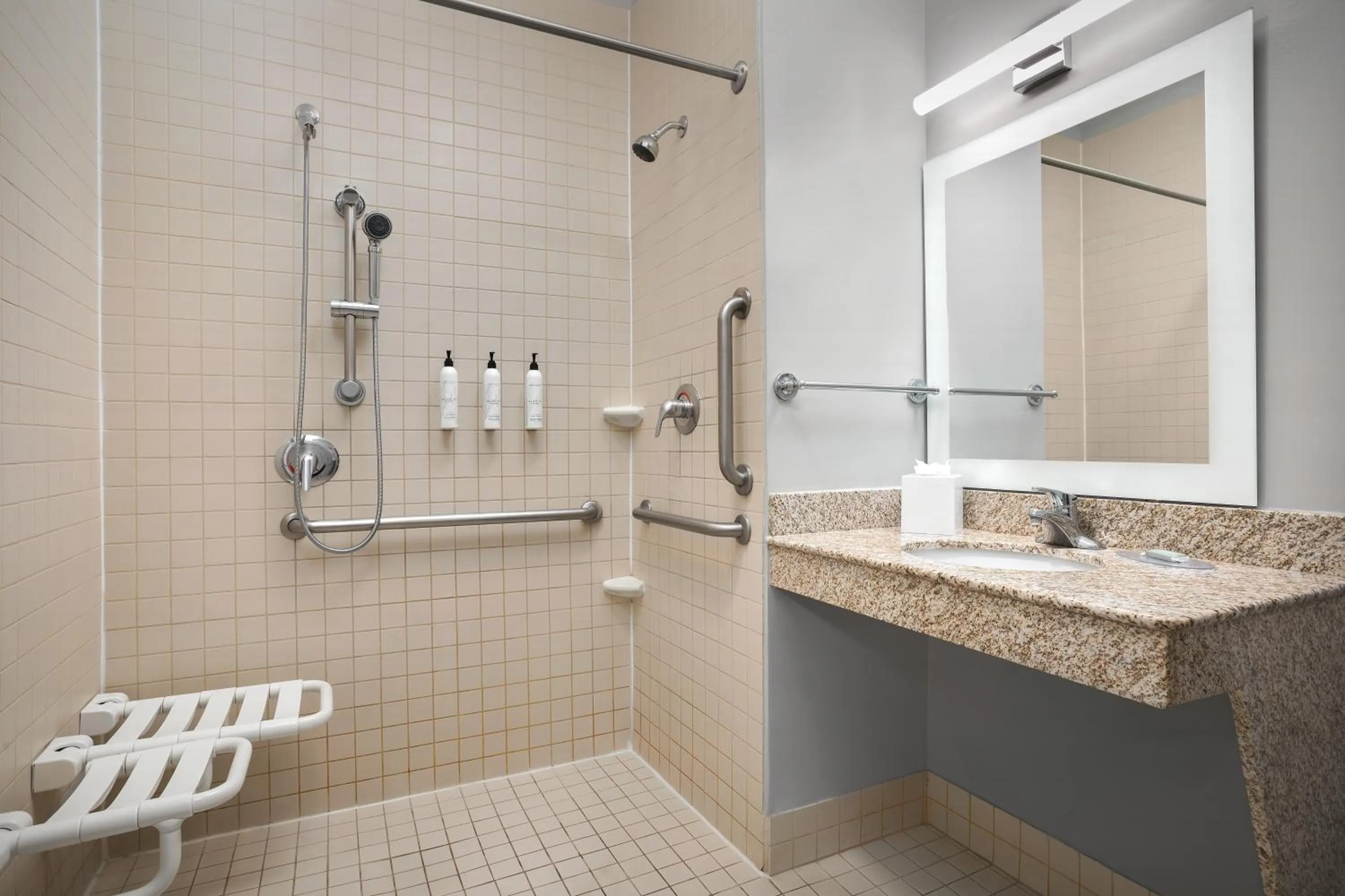 Shower in TownePlace Suites El Centro