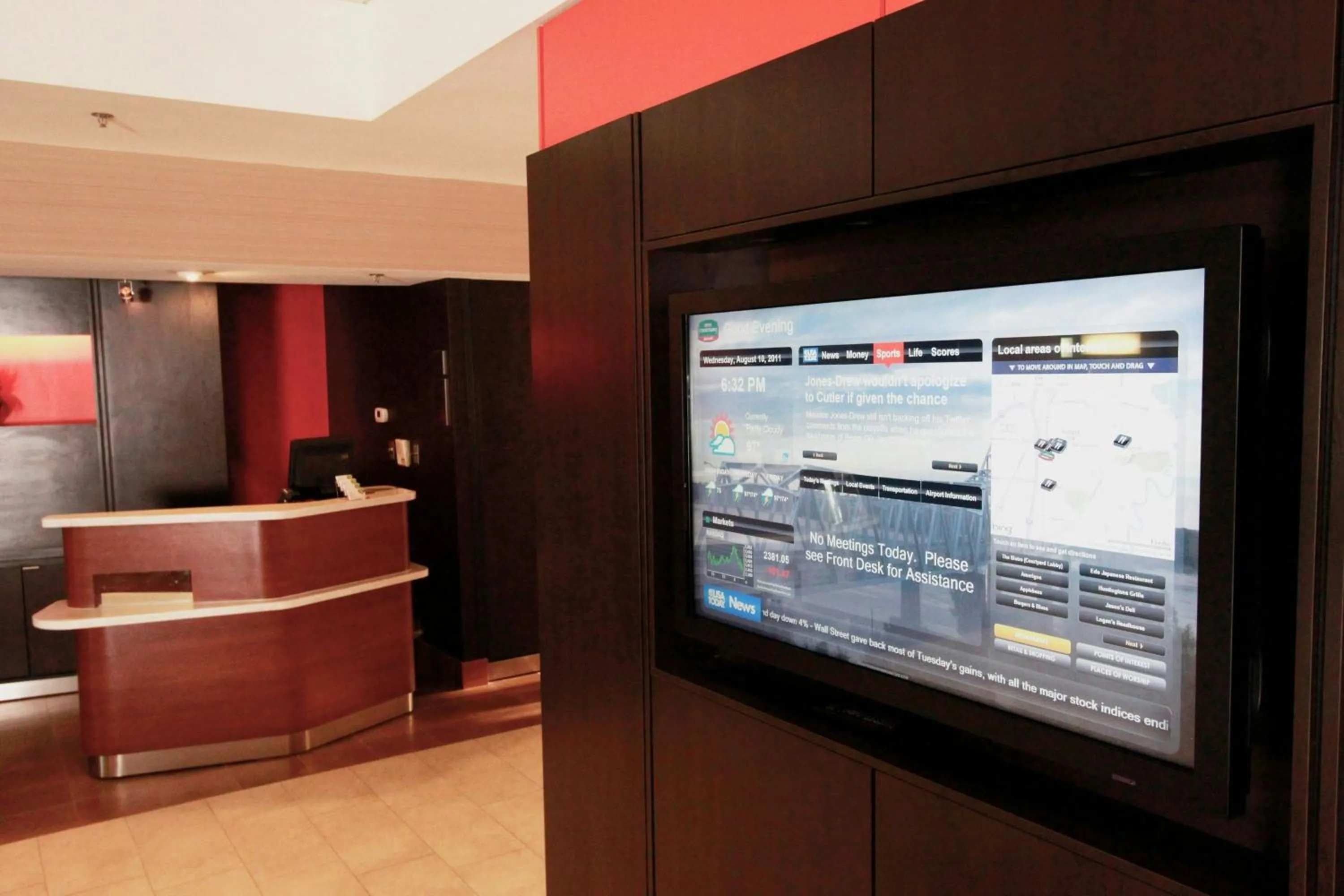 Lobby or reception in Courtyard by Marriott Jackson Ridgeland