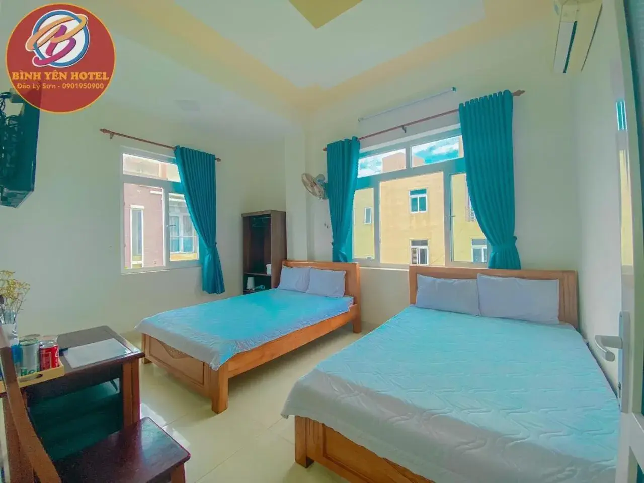 Quadruple Room in Binh Yen Hotel Quadruple Room in Binh Yen Hotel