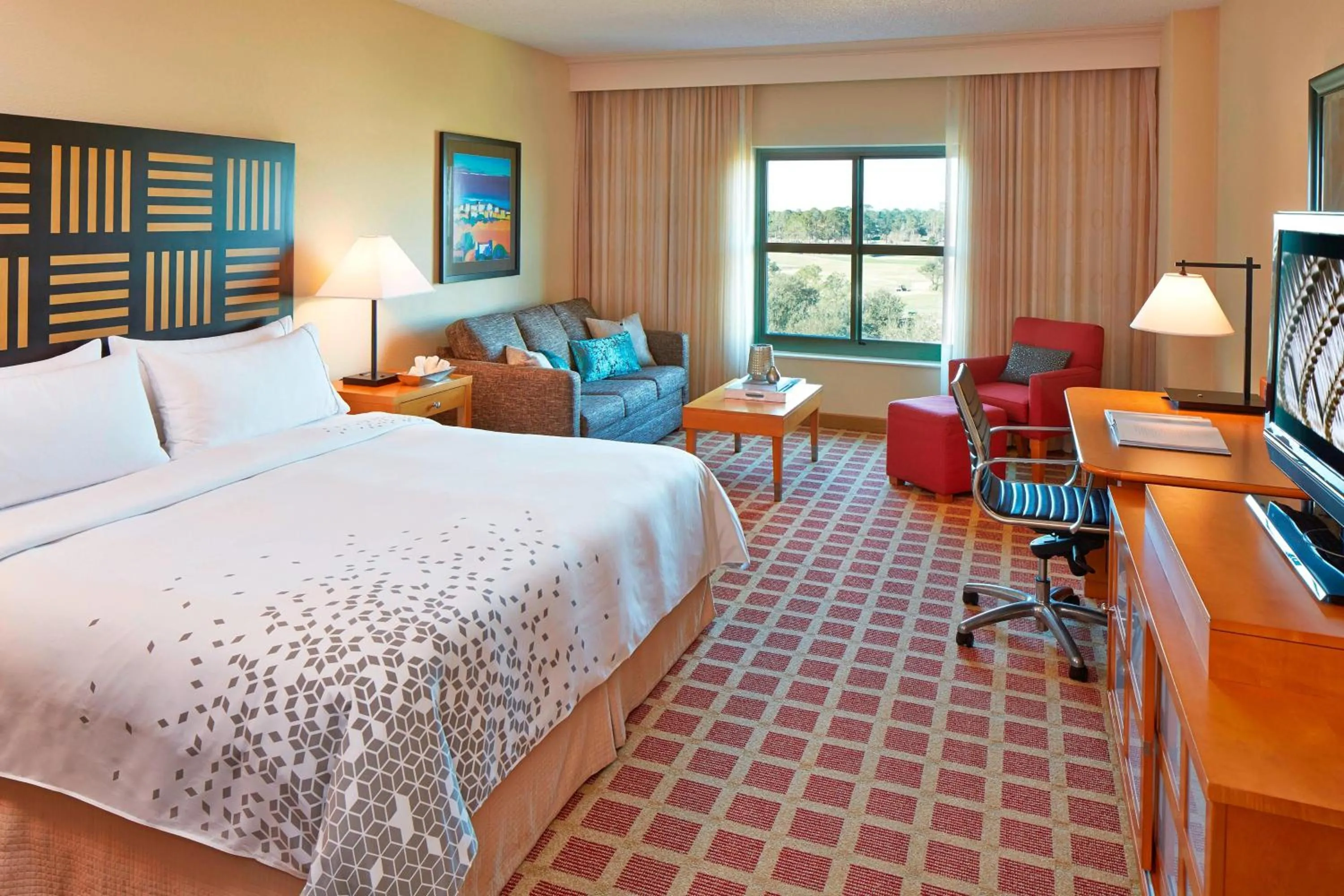 Bedroom, Bed in World Golf Village Renaissance St. Augustine Resort