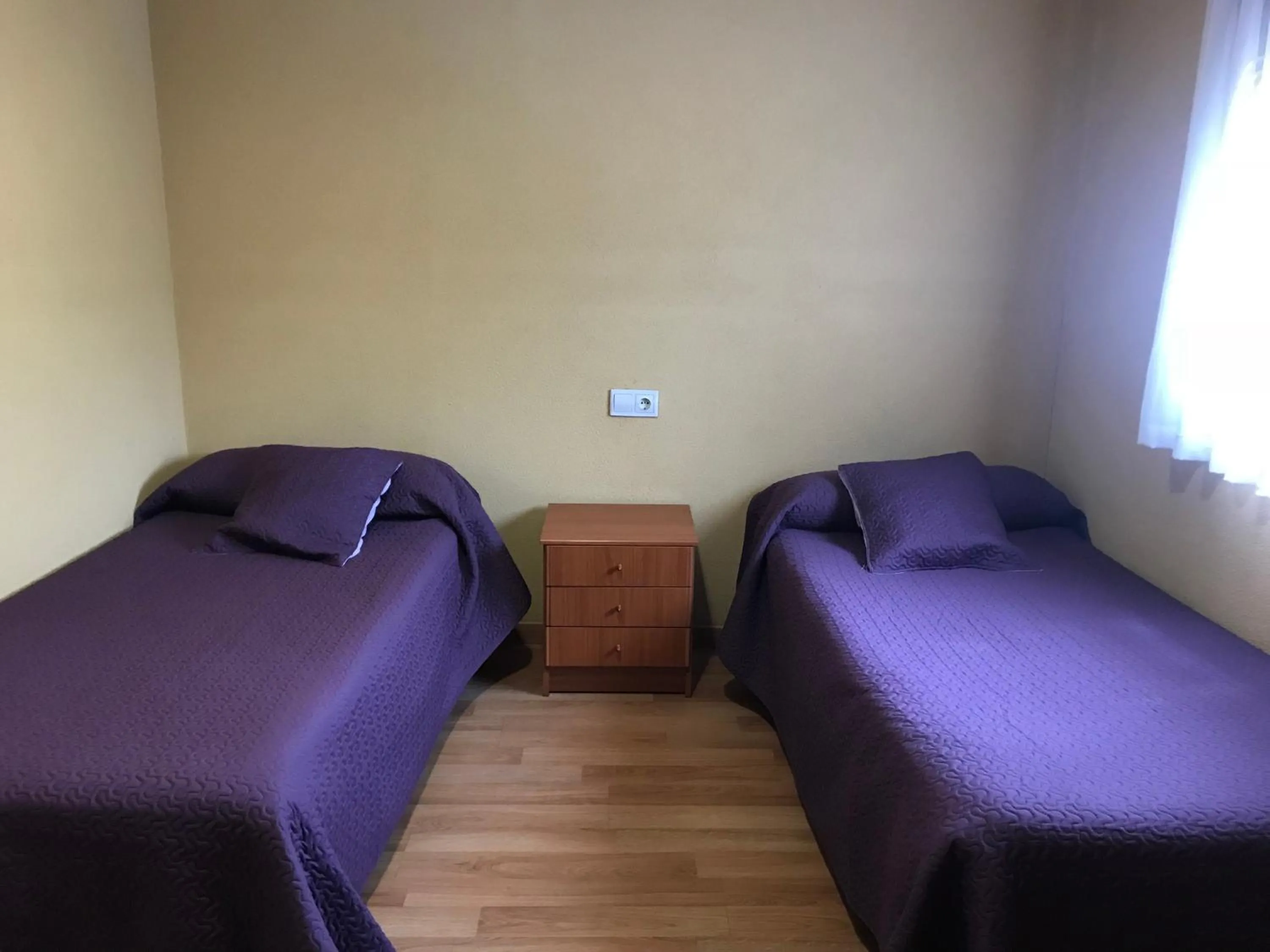 Bed in Pensión la Estación