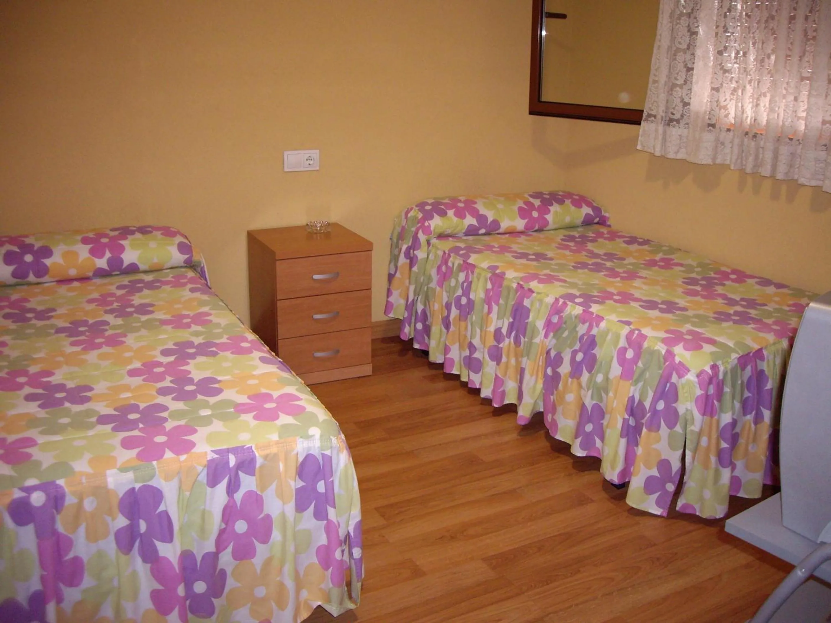 Bed in Pensión la Estación