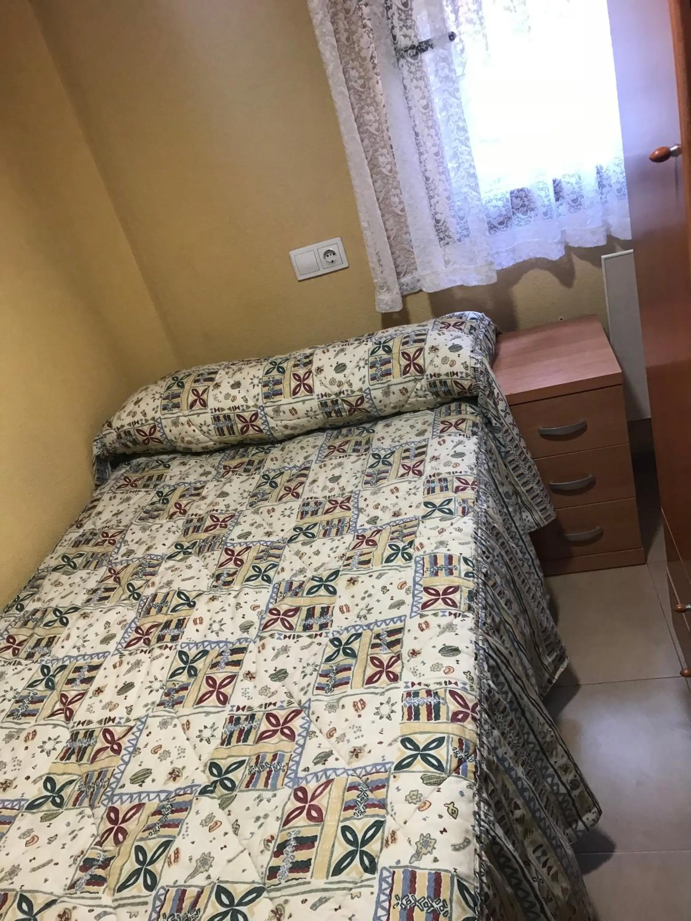 Bed in Pensión la Estación