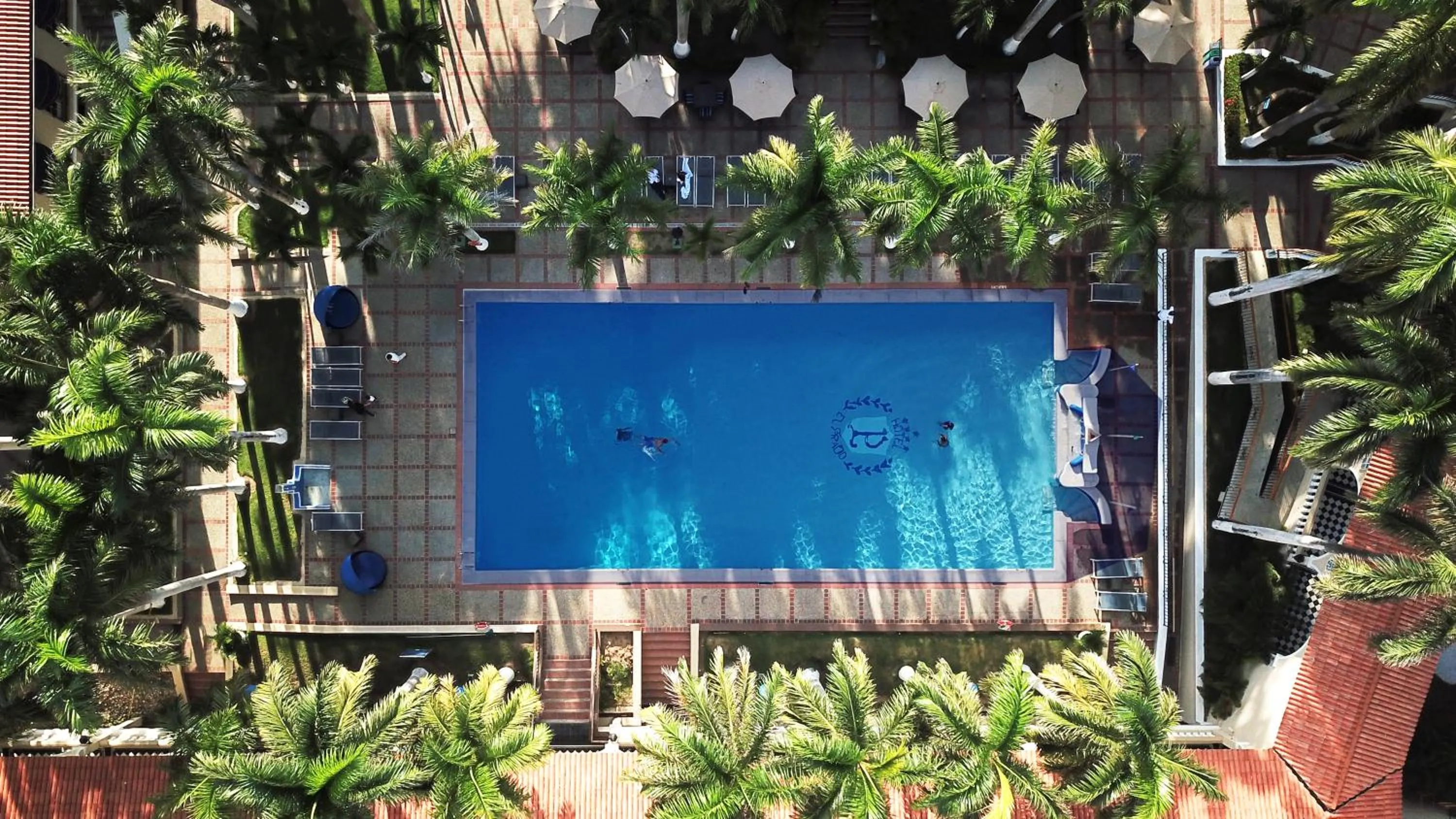 Garden view in Hotel El Prado