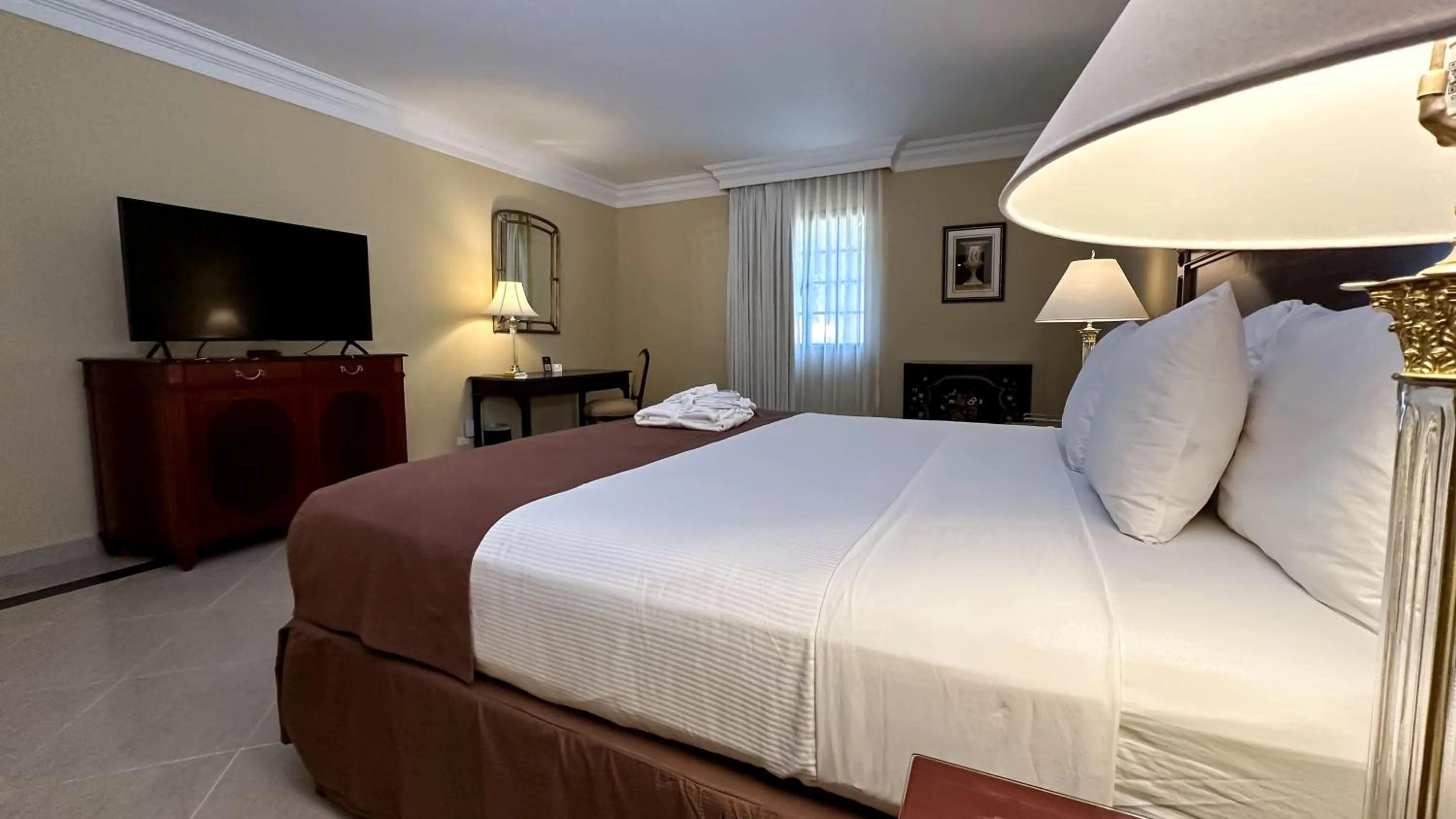 Bed in Hotel El Prado