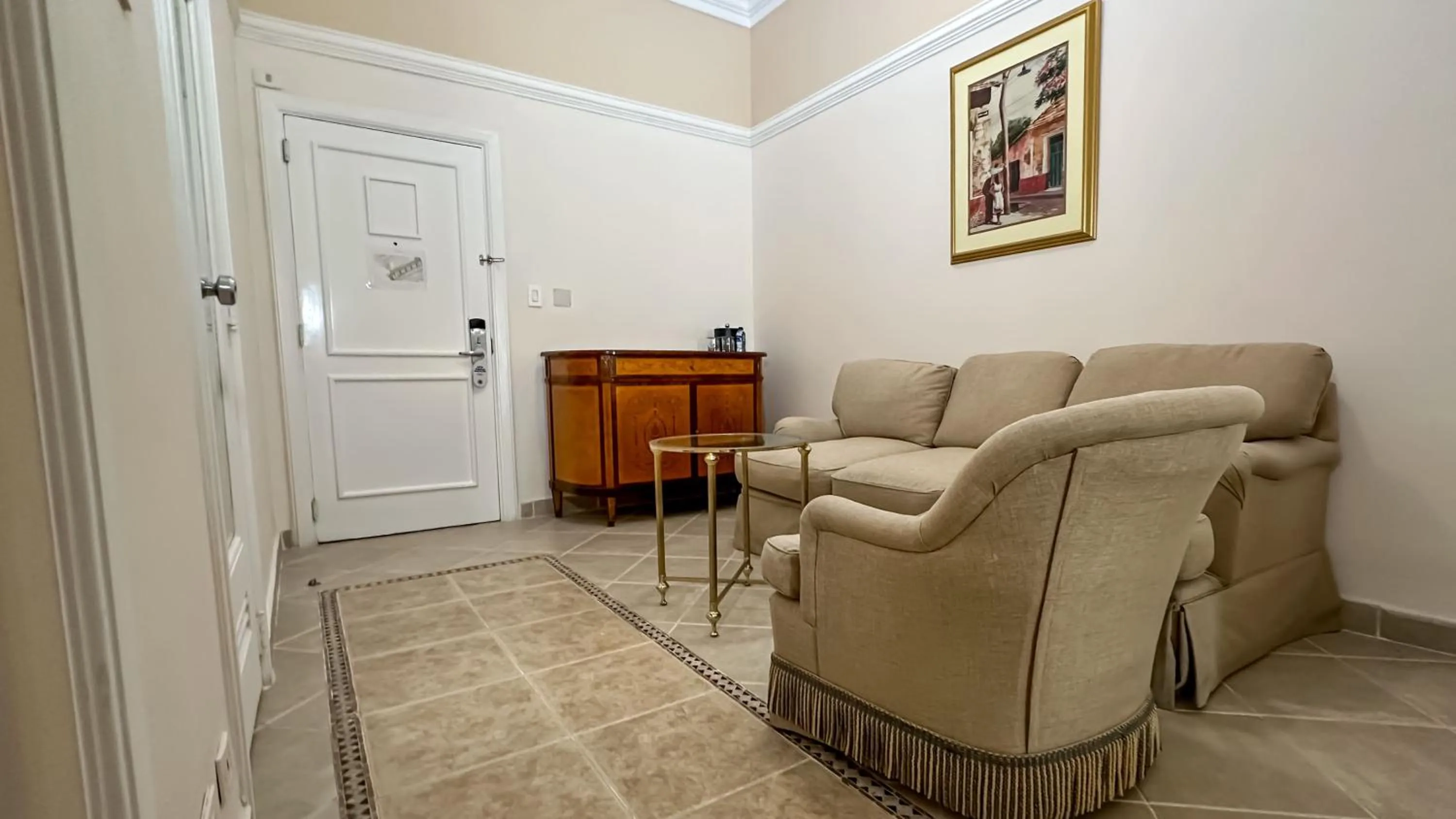 Living room in Hotel El Prado