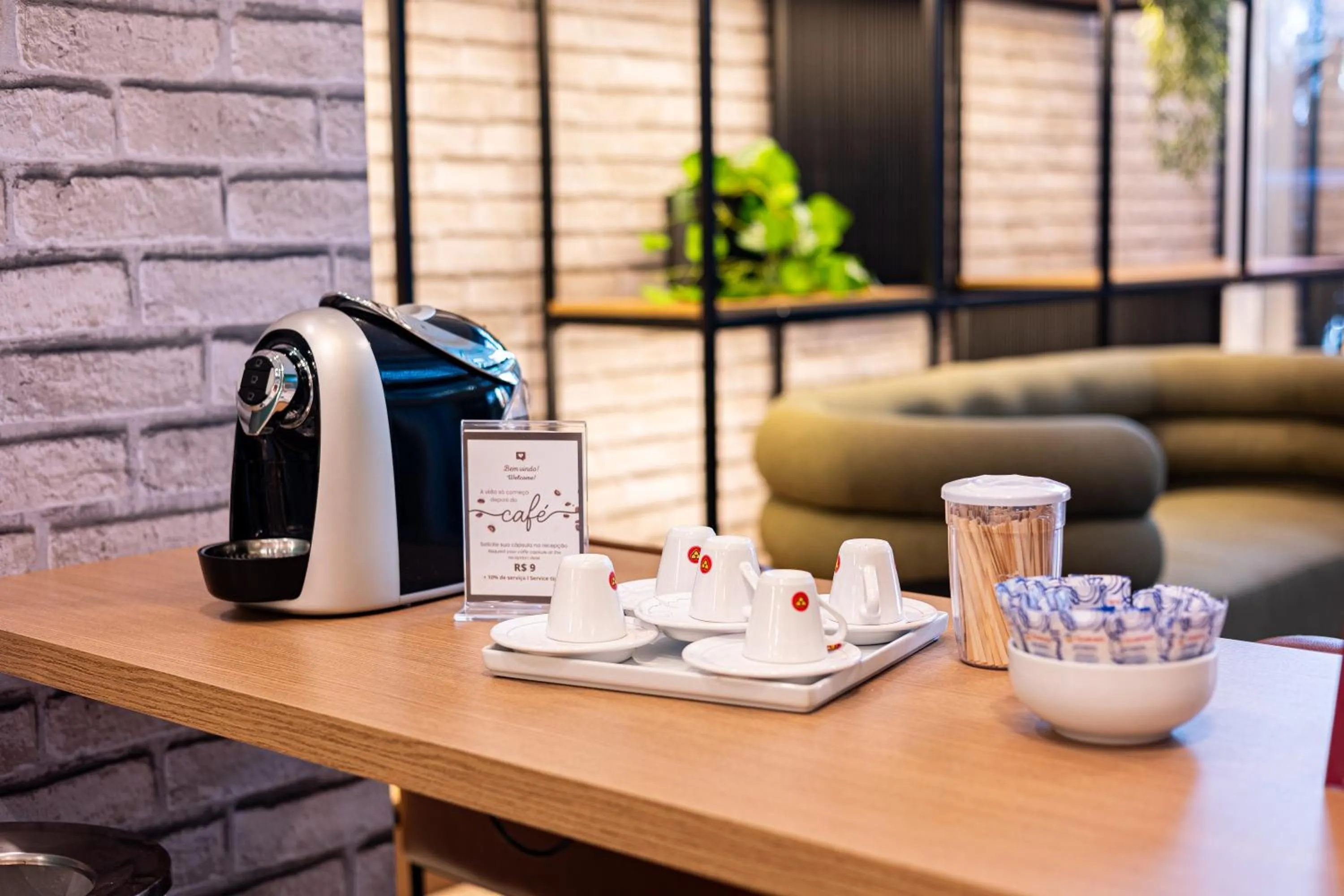 Lobby or reception in Comfort Ibirapuera