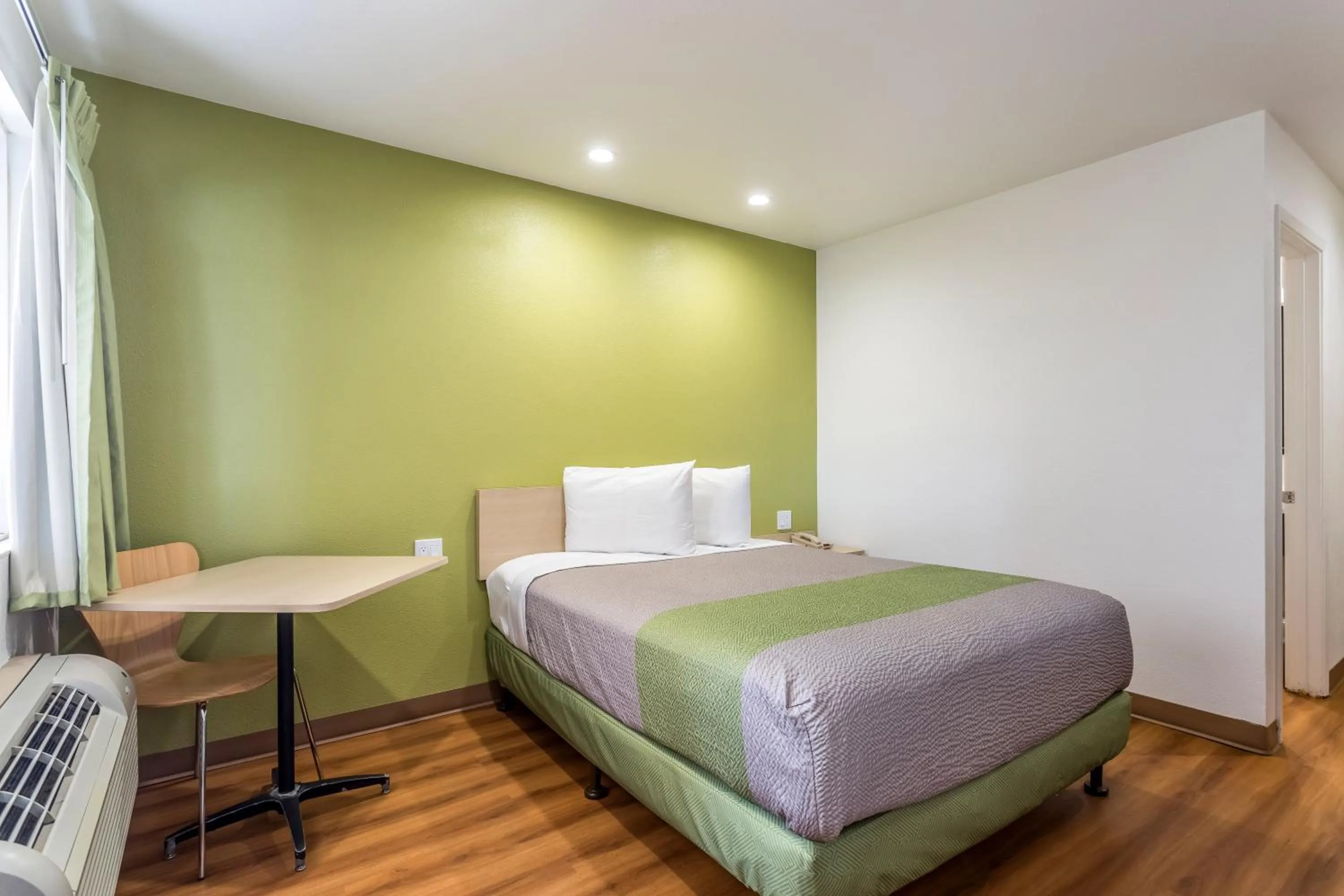 Bedroom, Bed in Motel 6-Needles, CA