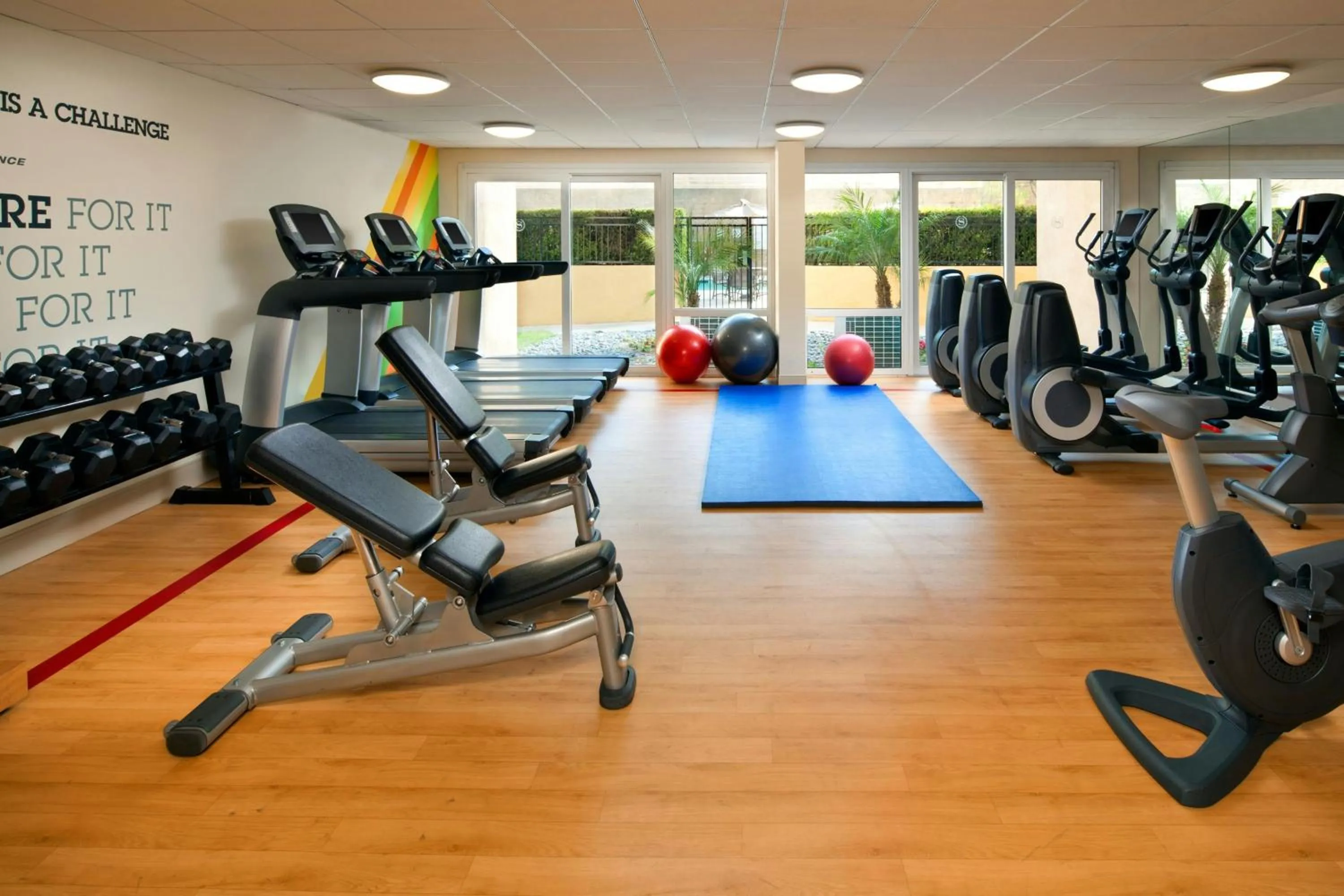 Fitness centre/facilities in Sheraton Agoura Hills Hotel
