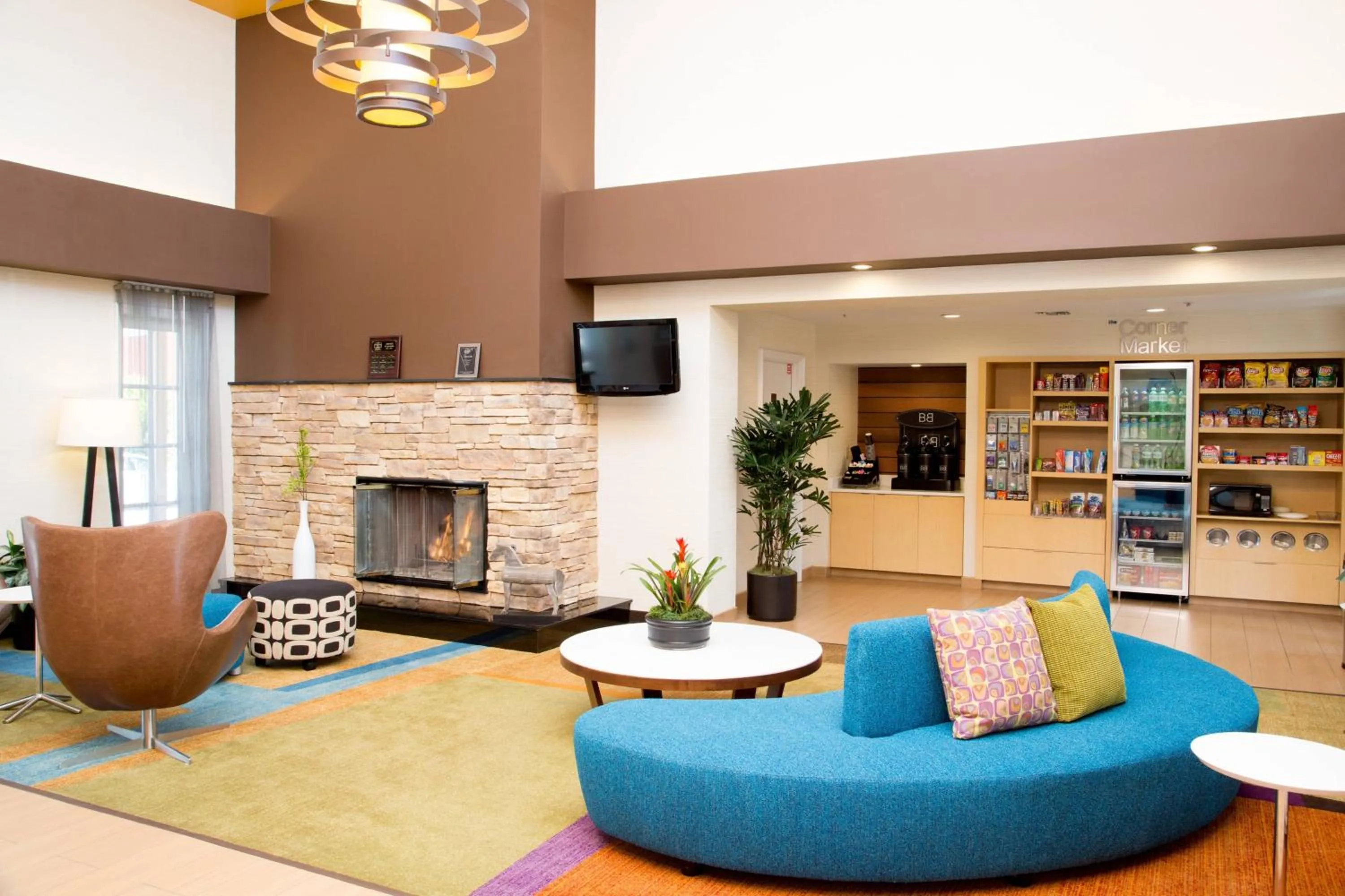 Lobby or reception in Fairfield Inn Anaheim Hills Orange County