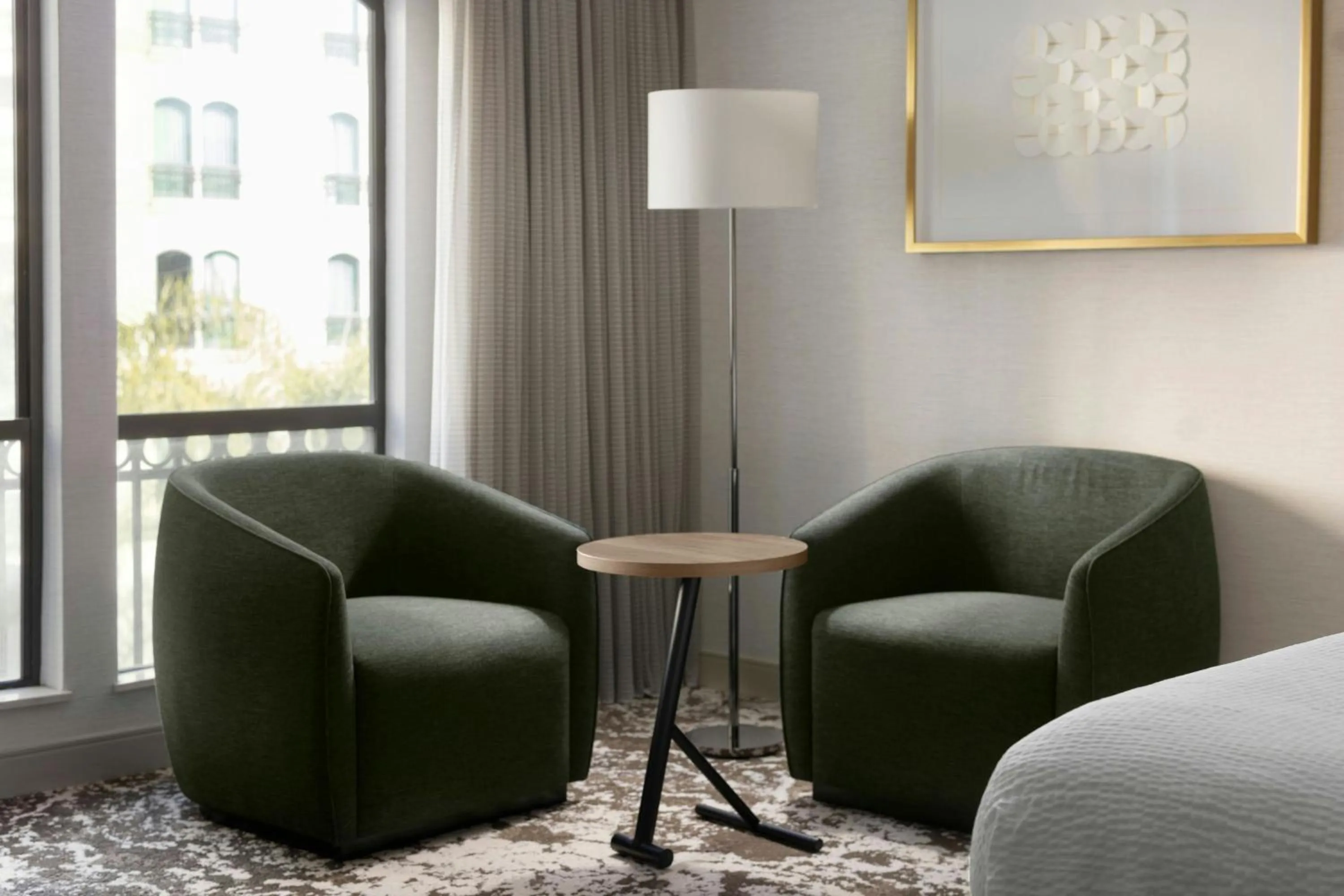 Bedroom in Courtyard by Marriott Los Angeles Pasadena Old Town