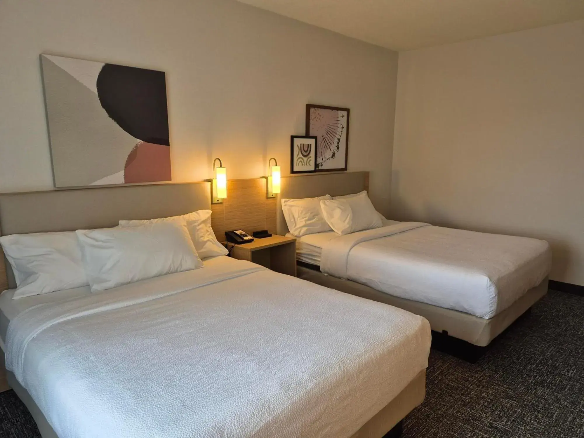 Queen Room with Two Queen Beds - Hearing Access in Spark by Hilton Lancaster Queen Room with Two Queen Beds - Hearing Access in Spark by Hilton Lancaster