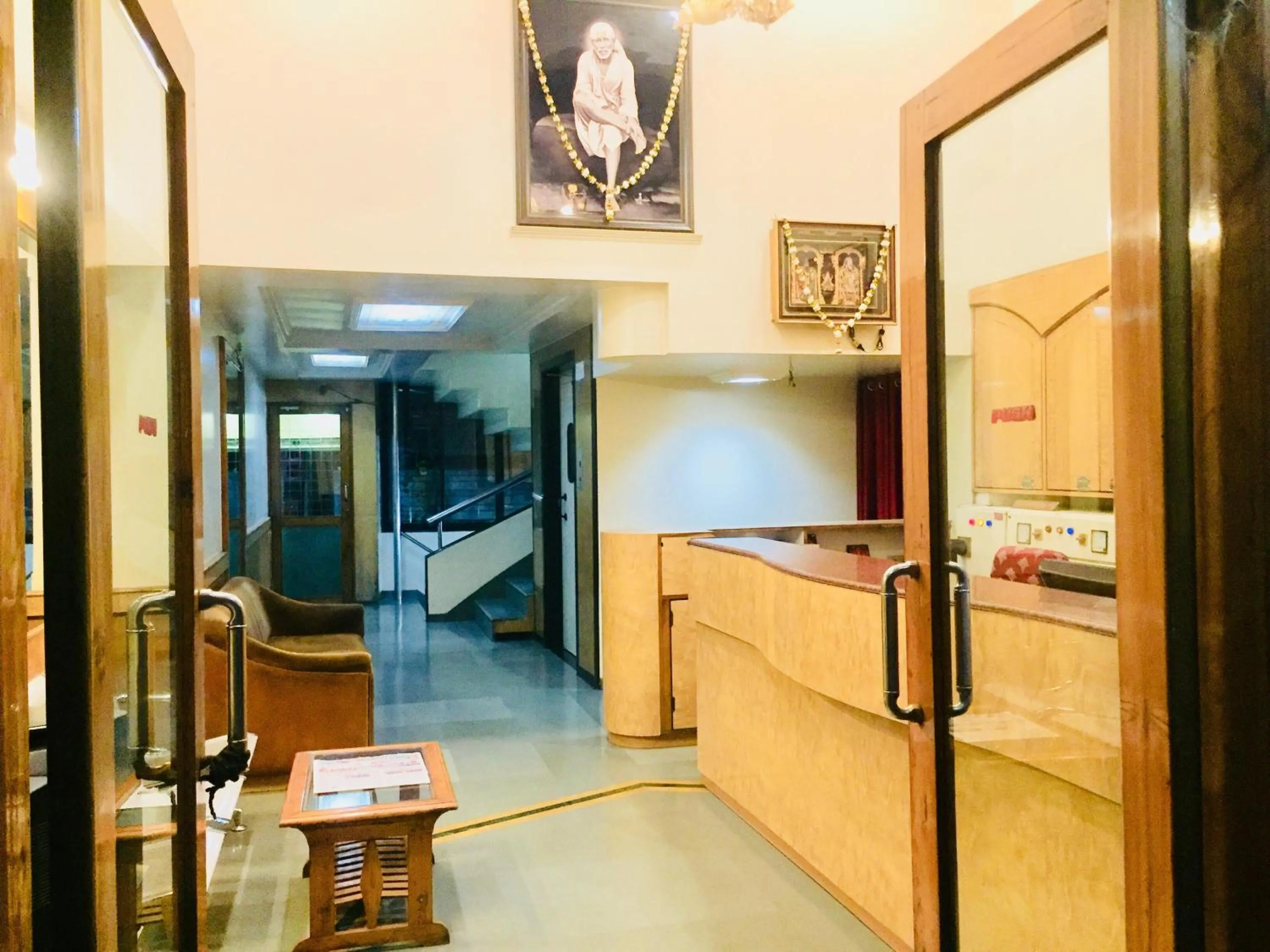 Lobby or reception in Hotel New Uttam Hira Palace