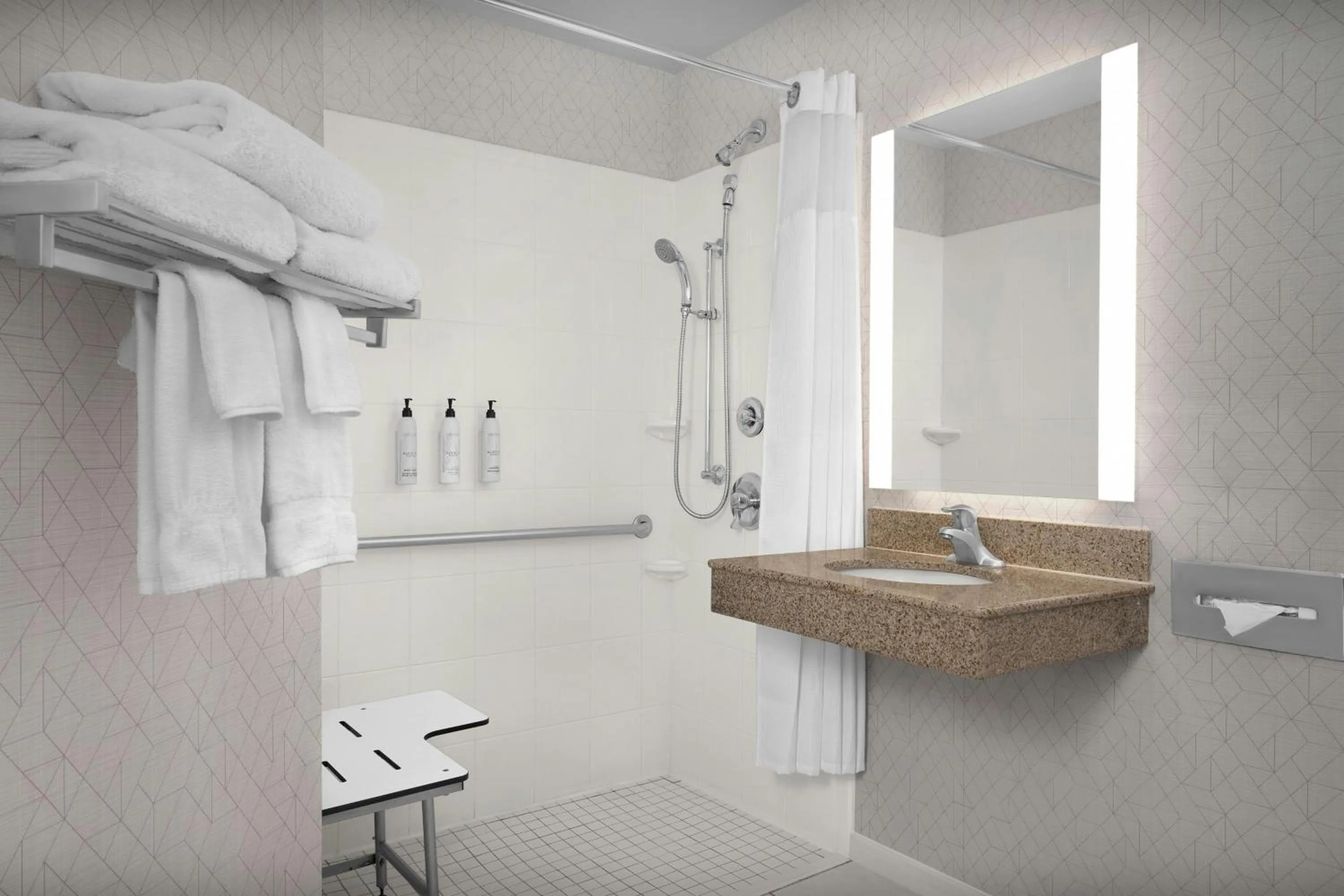 Bathroom in SpringHill Suites by Marriott Lynchburg Airport/University Area