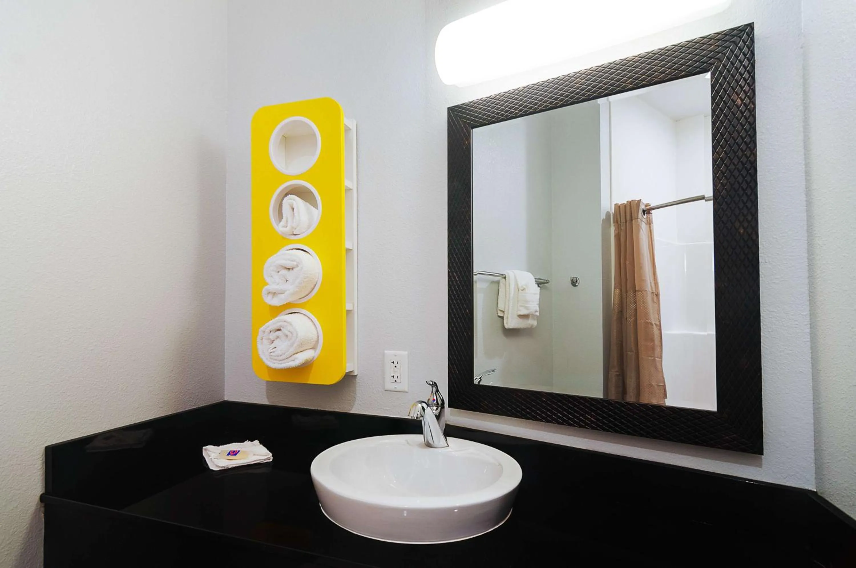 Shower in Motel 6-Midland, TX