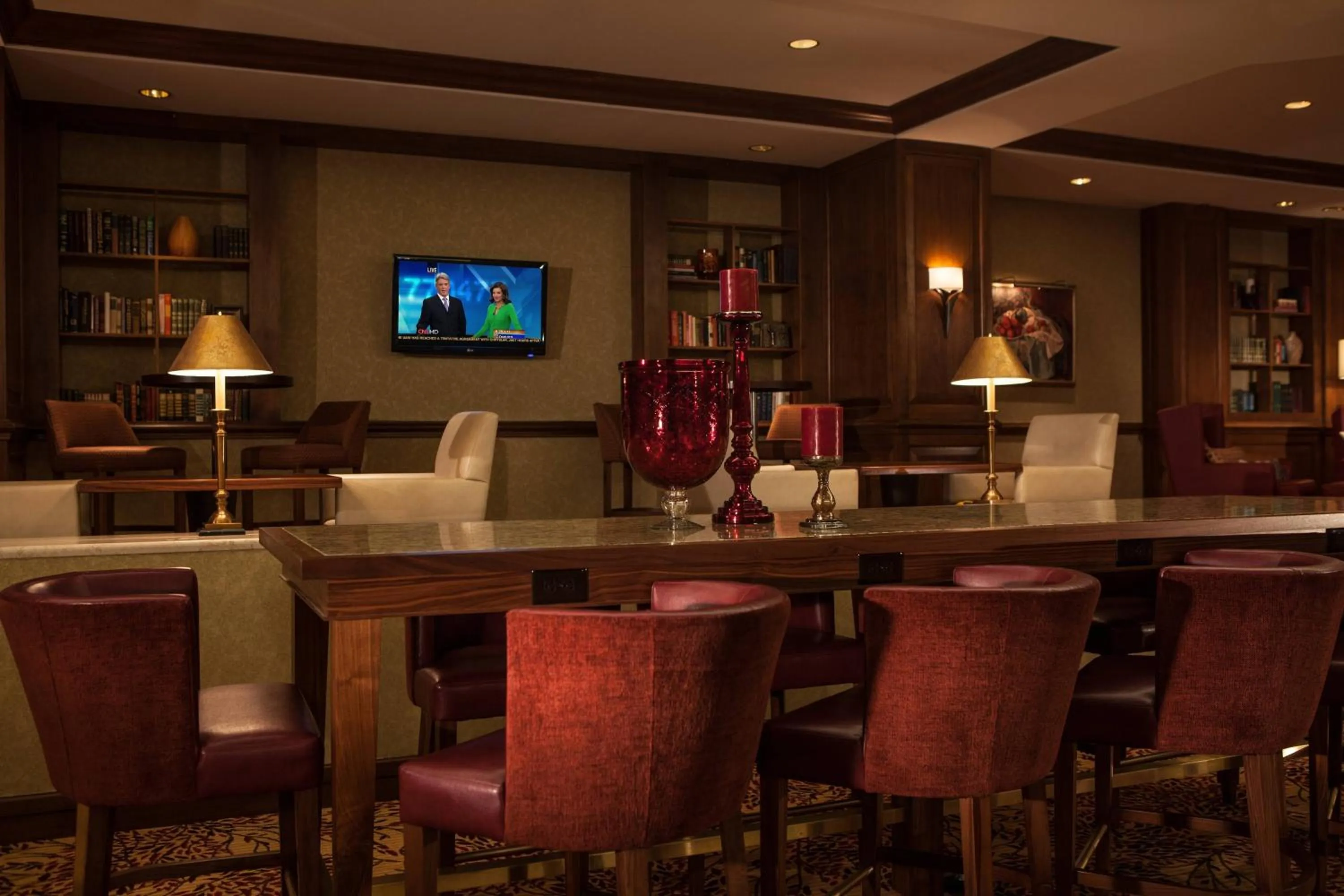 Lounge or bar in Kansas City Marriott Downtown