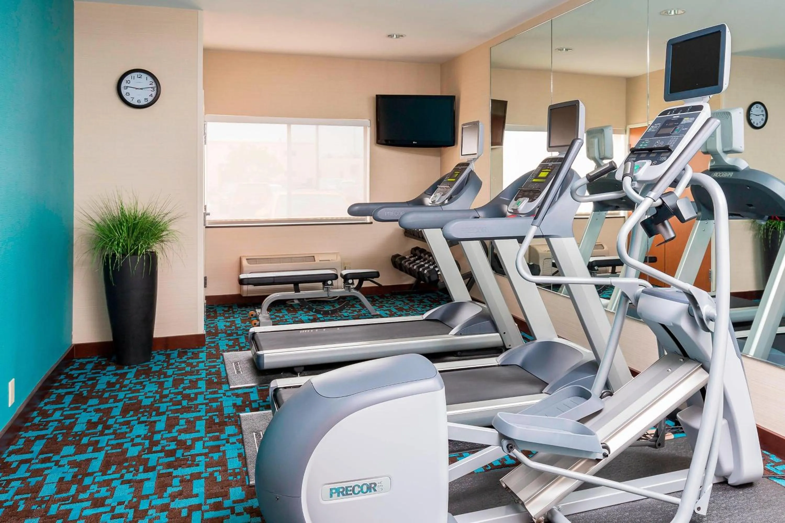 Fitness centre/facilities in Fairfield Inn & Suites Kansas City Lee's Summit