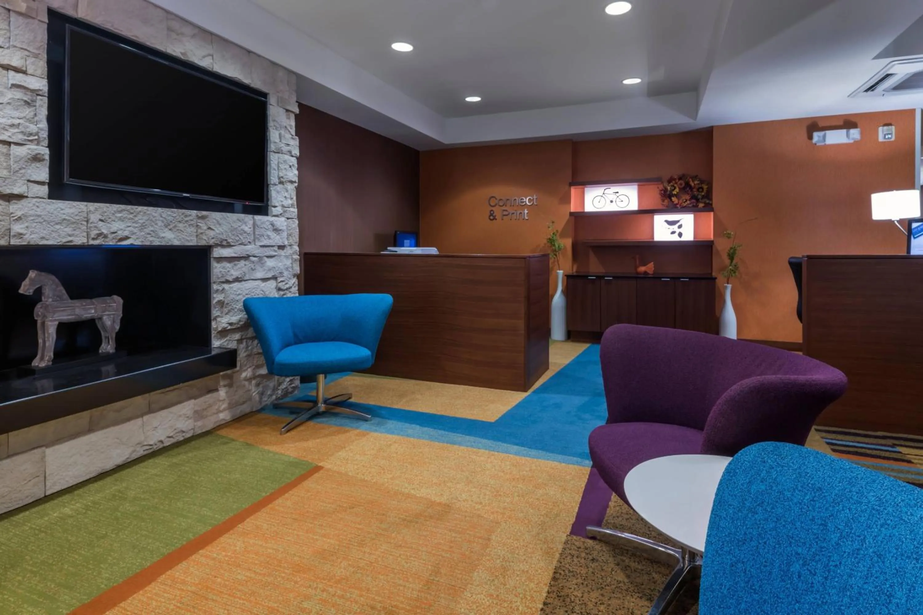 Lobby or reception in Fairfield Inn Kansas City Downtown/Union Hill