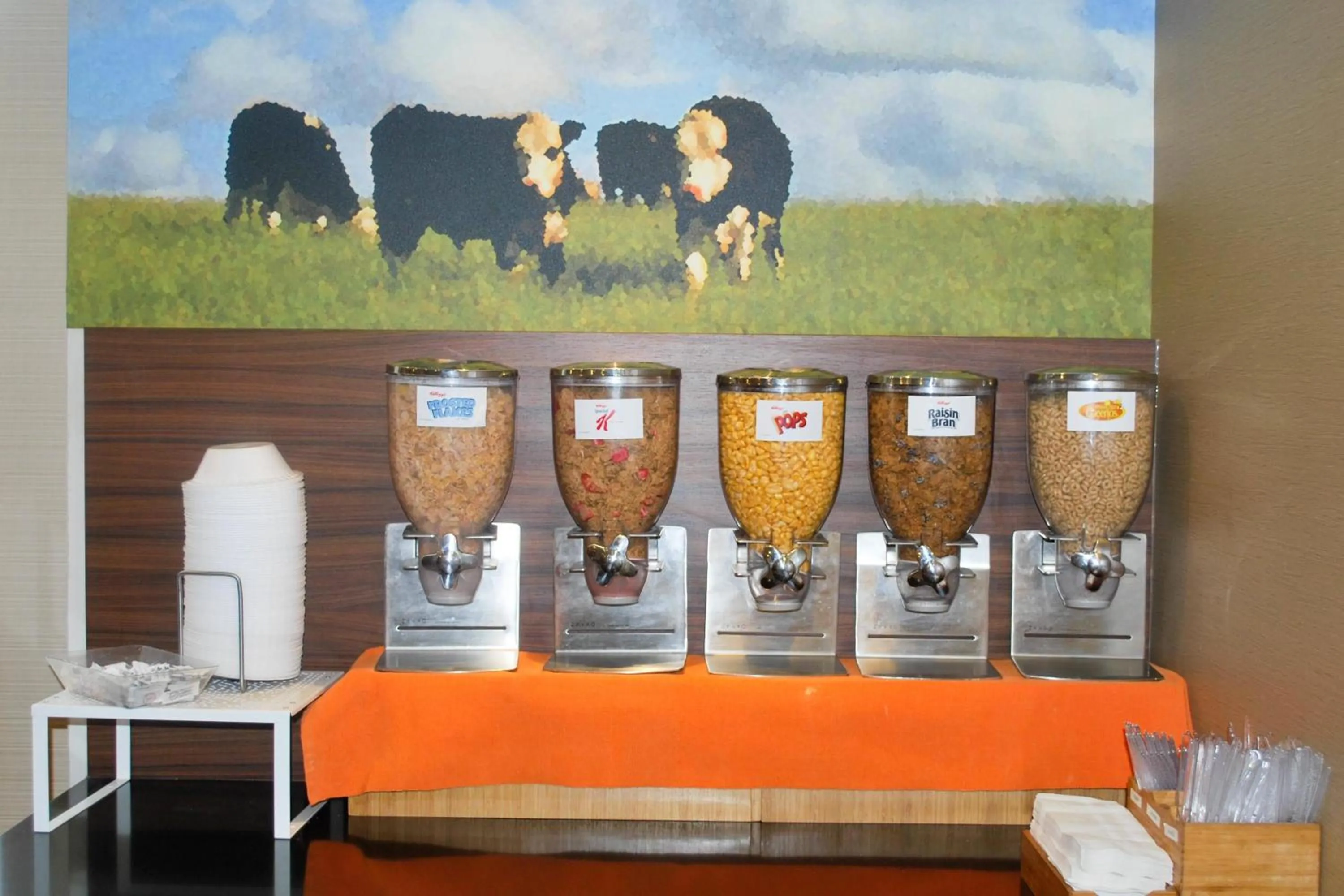 Breakfast in Fairfield Inn Kansas City Downtown/Union Hill