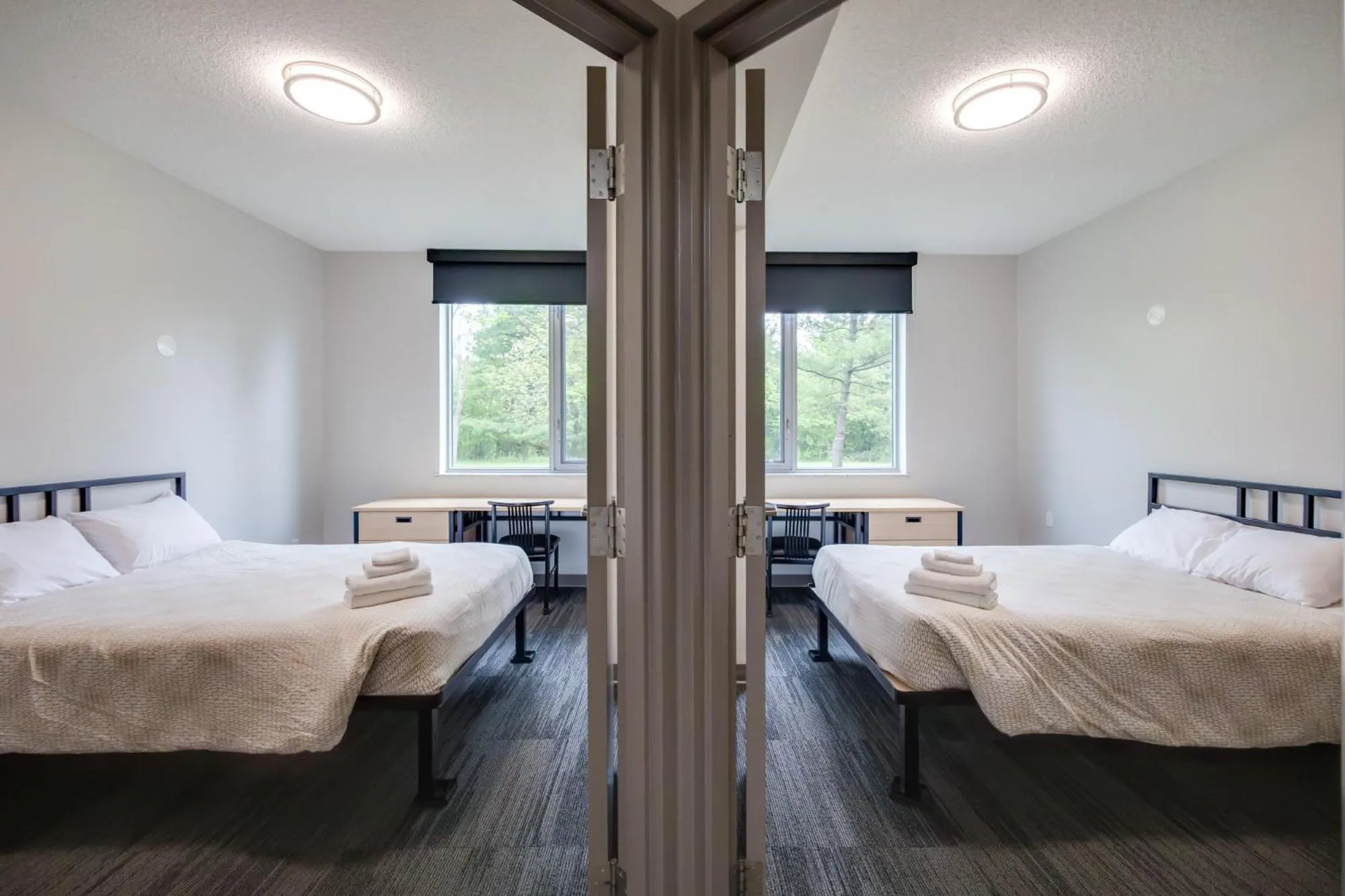 Bedroom, Bed in Residence & Conference Centre - Oakville