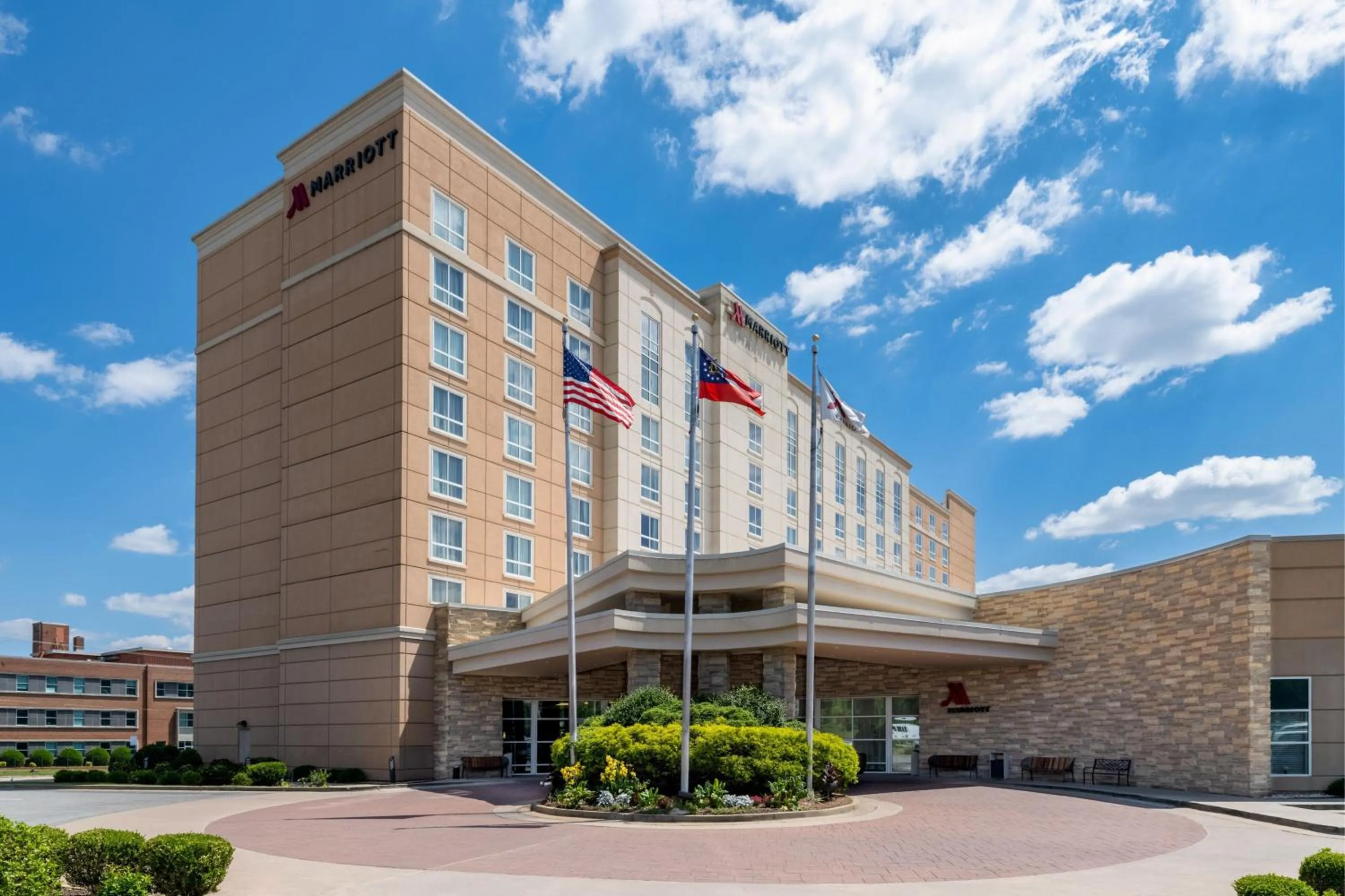 Property building in Macon Marriott City Center