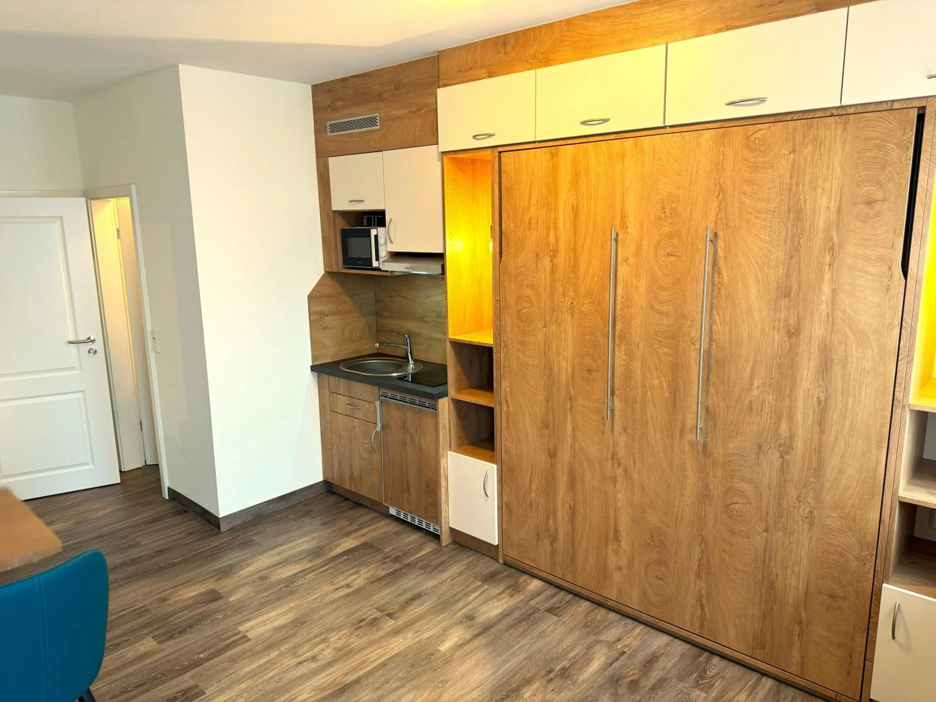 Kitchen or kitchenette in Berghotel Glockenberg