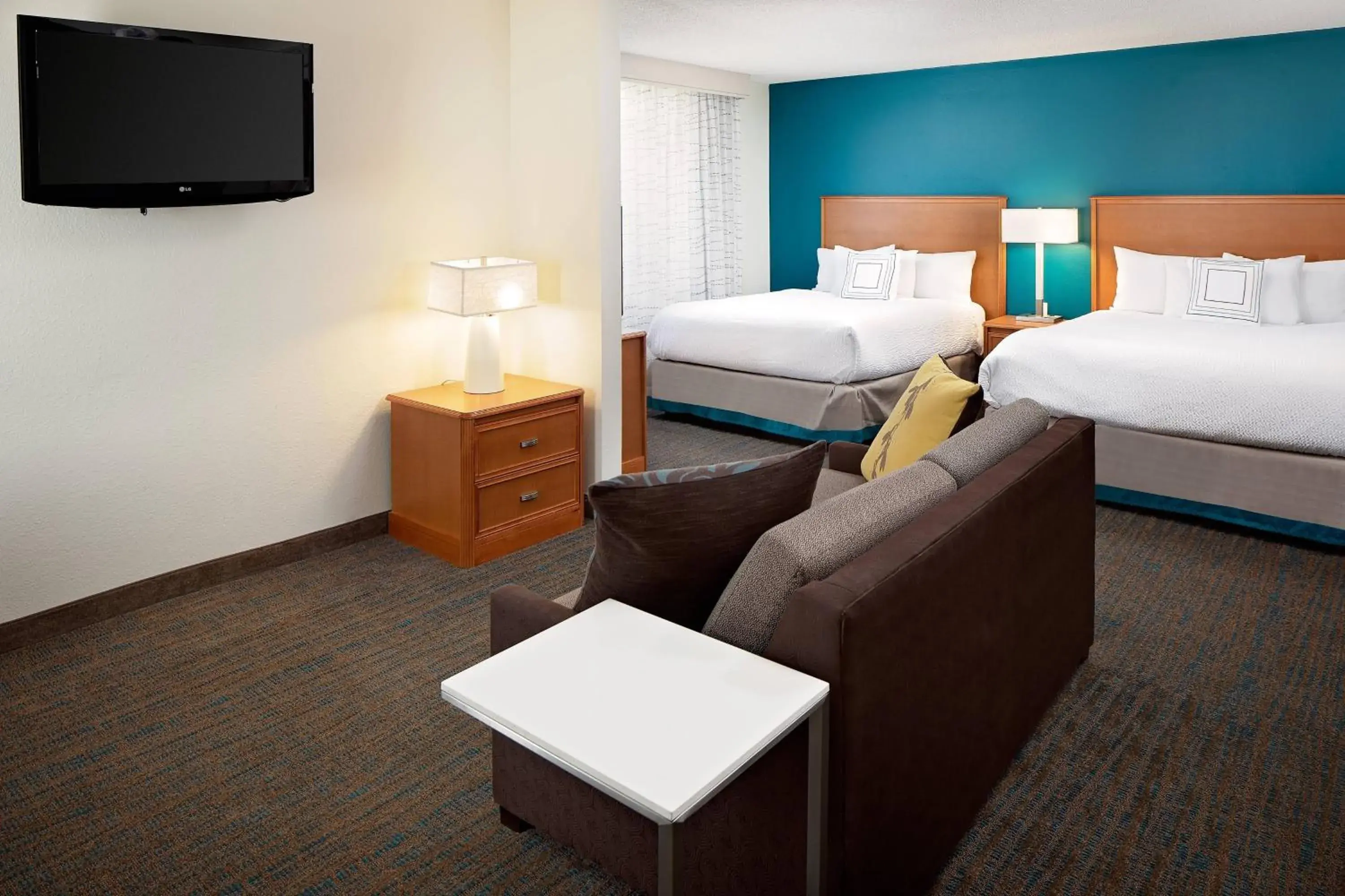 Studio with Two Queen Beds and a Sofa Bed in Residence Inn Orlando Altamonte Springs / Maitland Studio with Two Queen Beds and a Sofa Bed in Residence Inn Orlando Altamonte Springs / Maitland