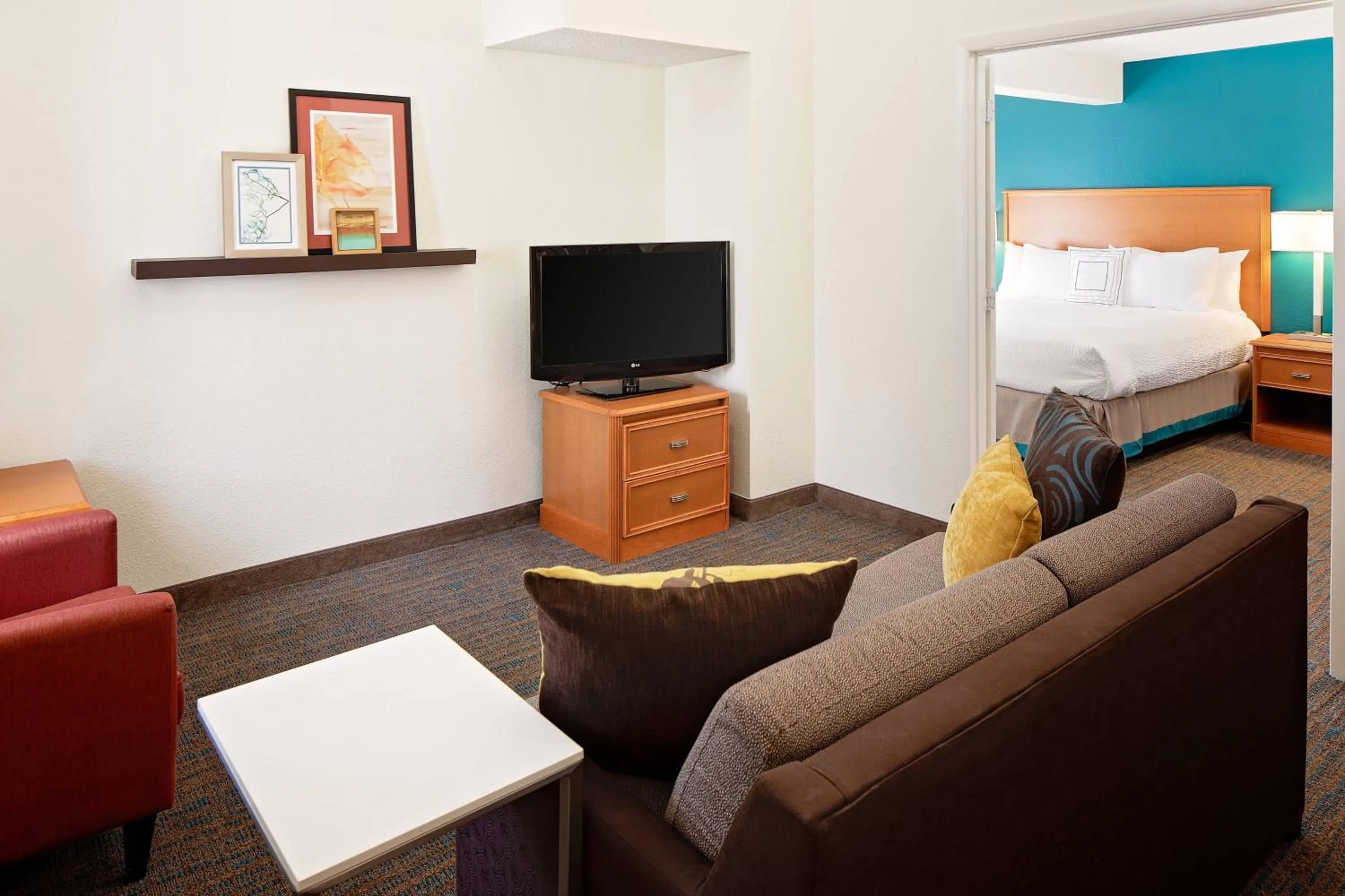 Living room, Bed in Residence Inn Orlando Altamonte Springs / Maitland