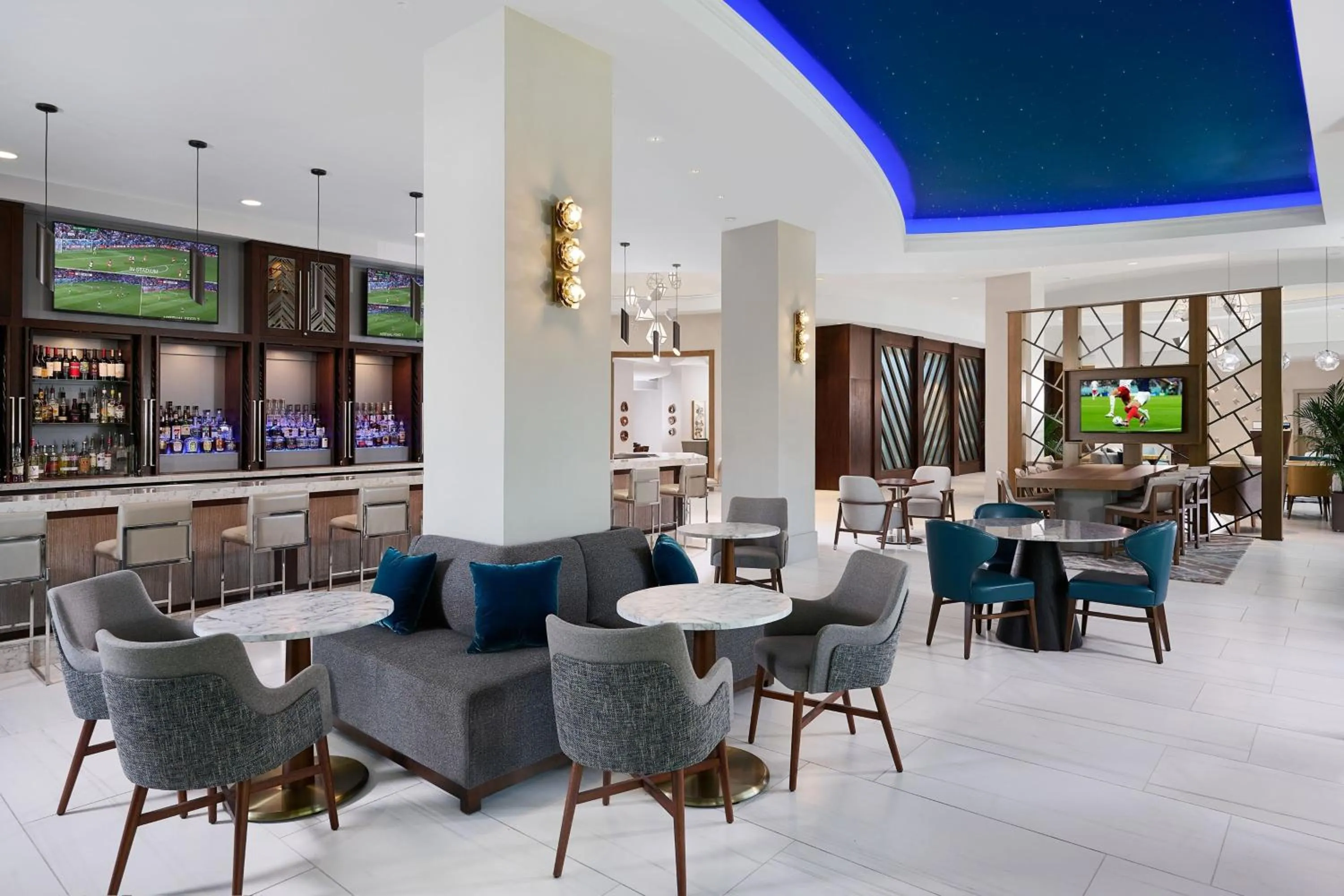 Lounge or bar in Orlando Marriott Lake Mary