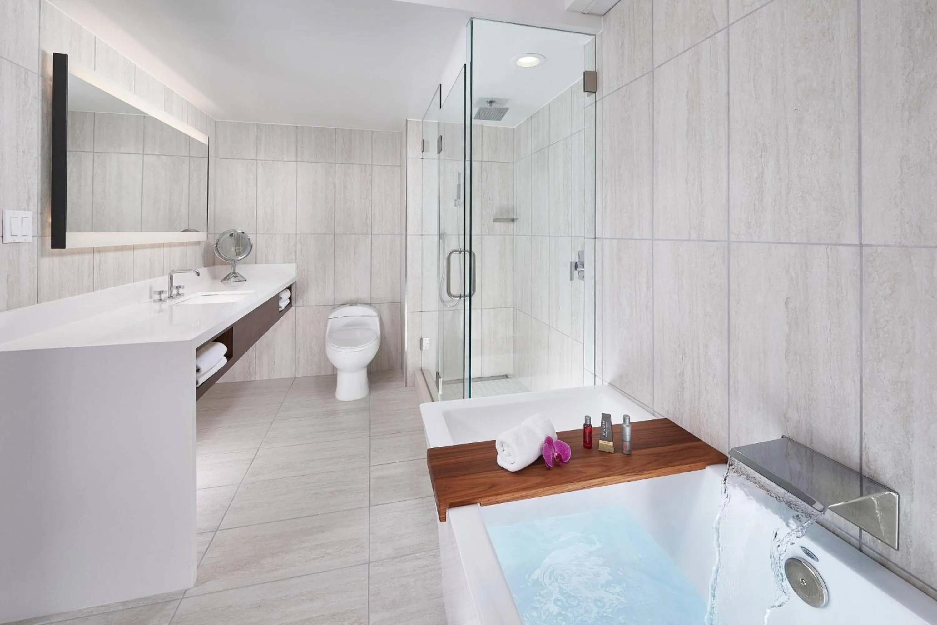 Bathroom in Orlando Marriott Lake Mary