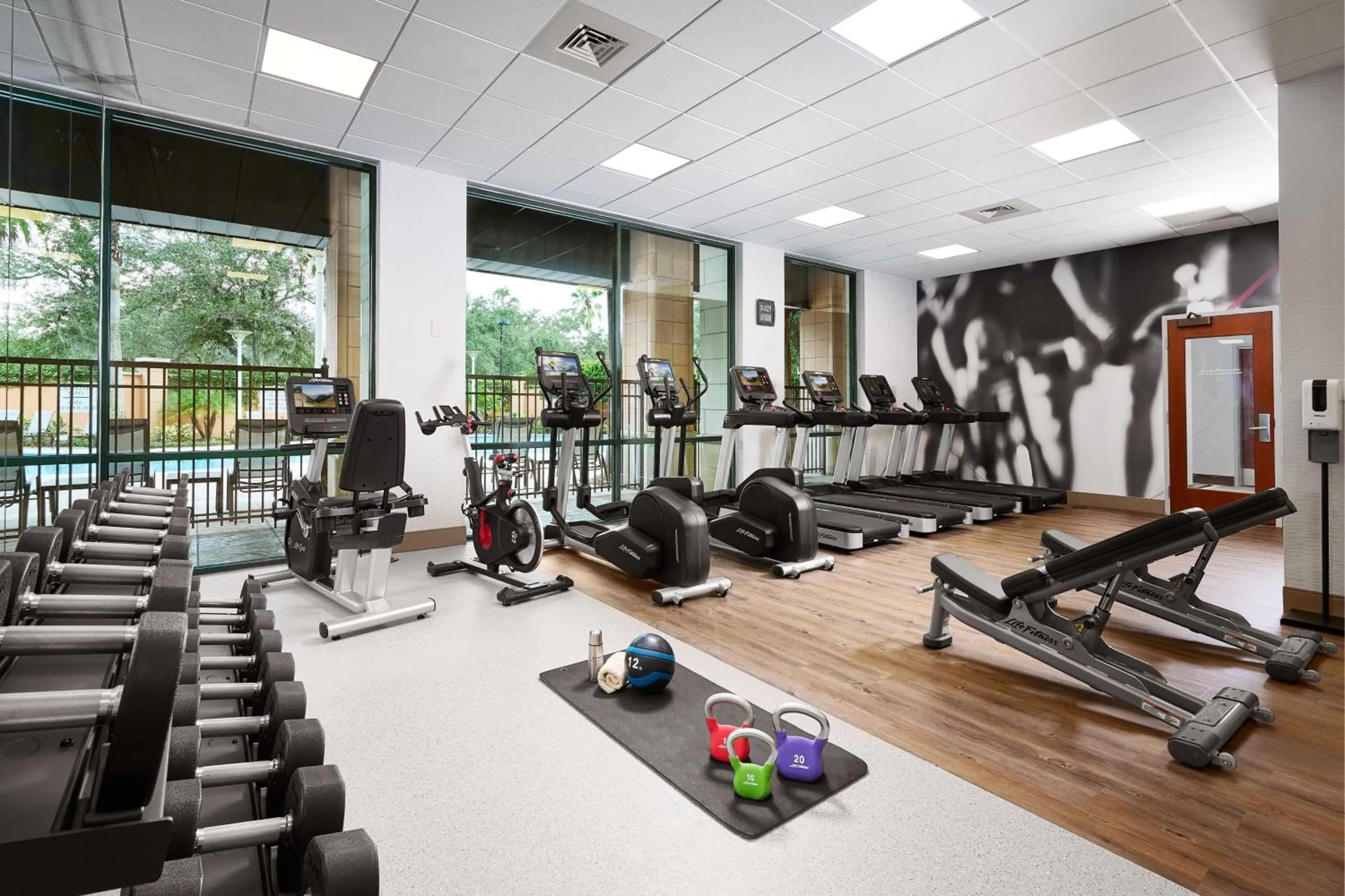 Fitness centre/facilities in Orlando Marriott Lake Mary