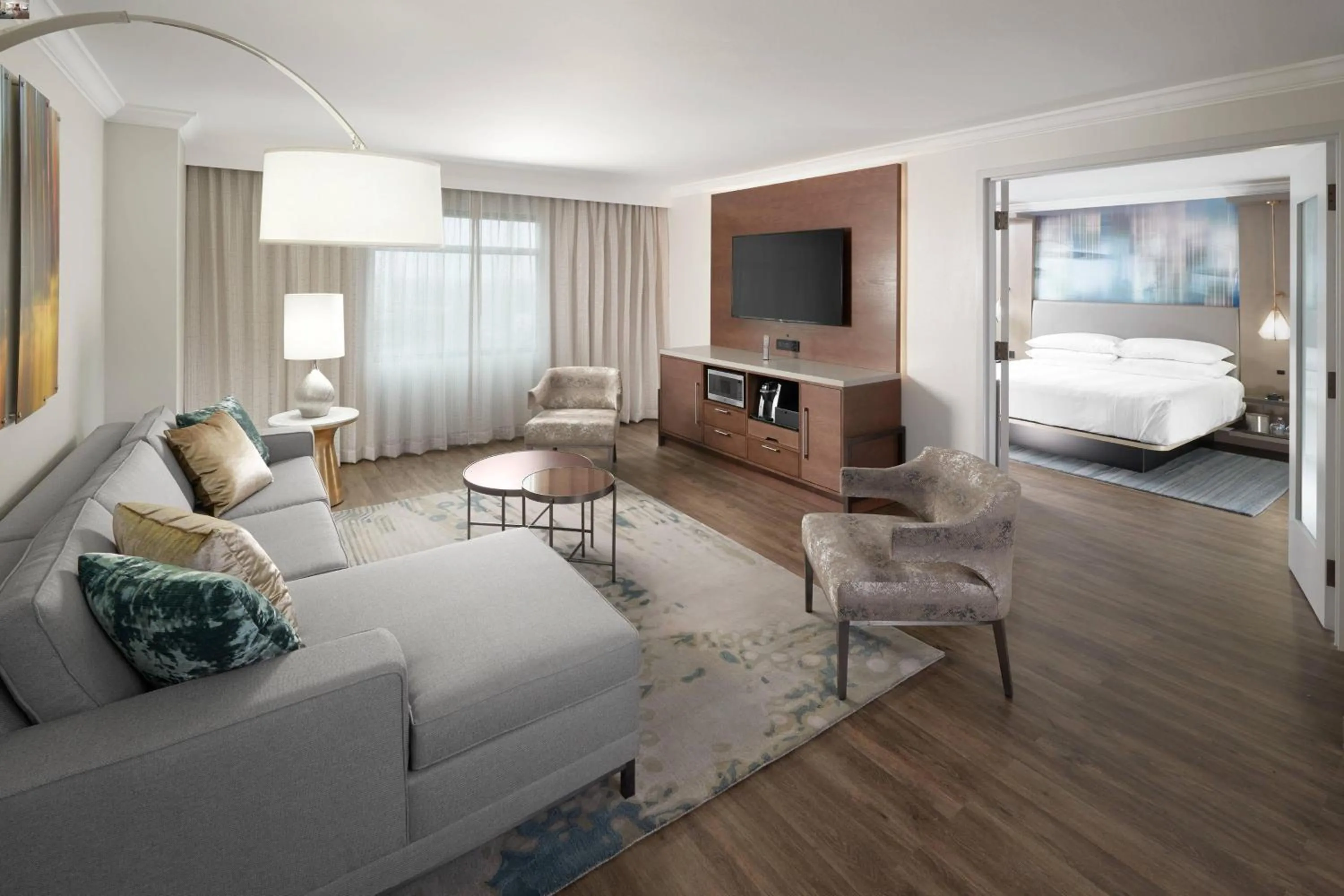 Living room, Bed in Orlando Marriott Lake Mary