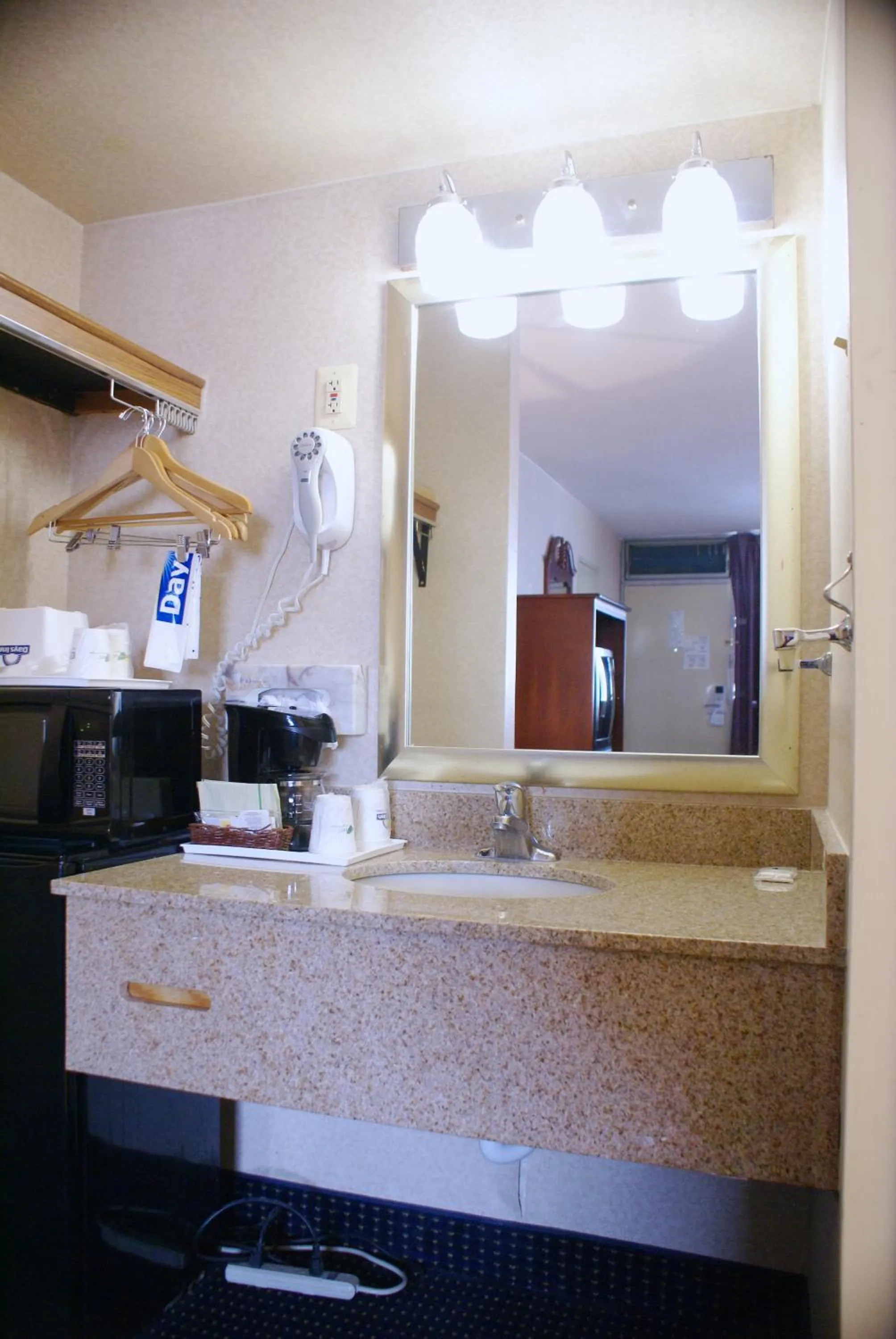 Bathroom in Days Inn by Wyndham Arlington Pentagon