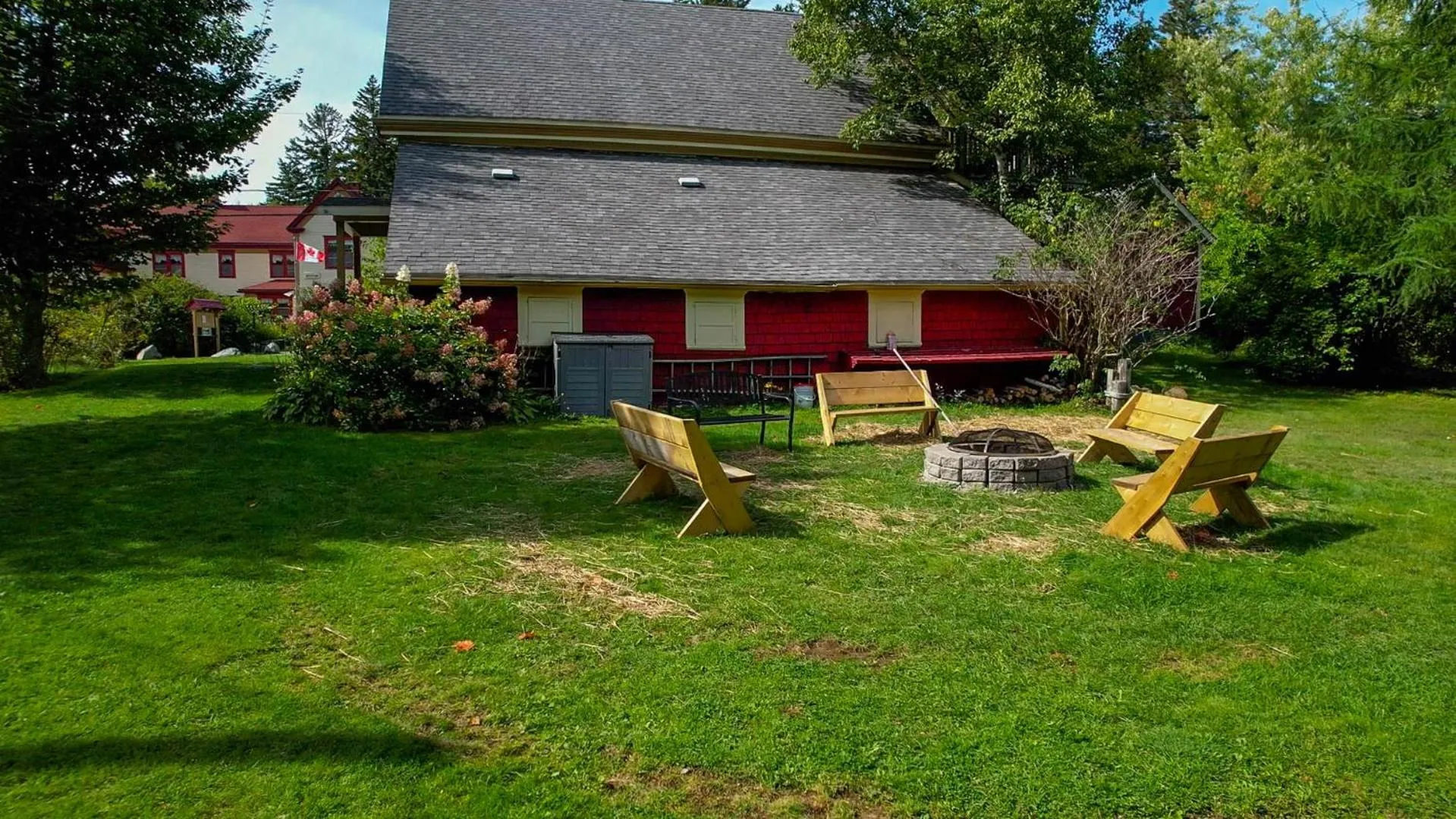 fireplace in Dominion Hill Country Inn
