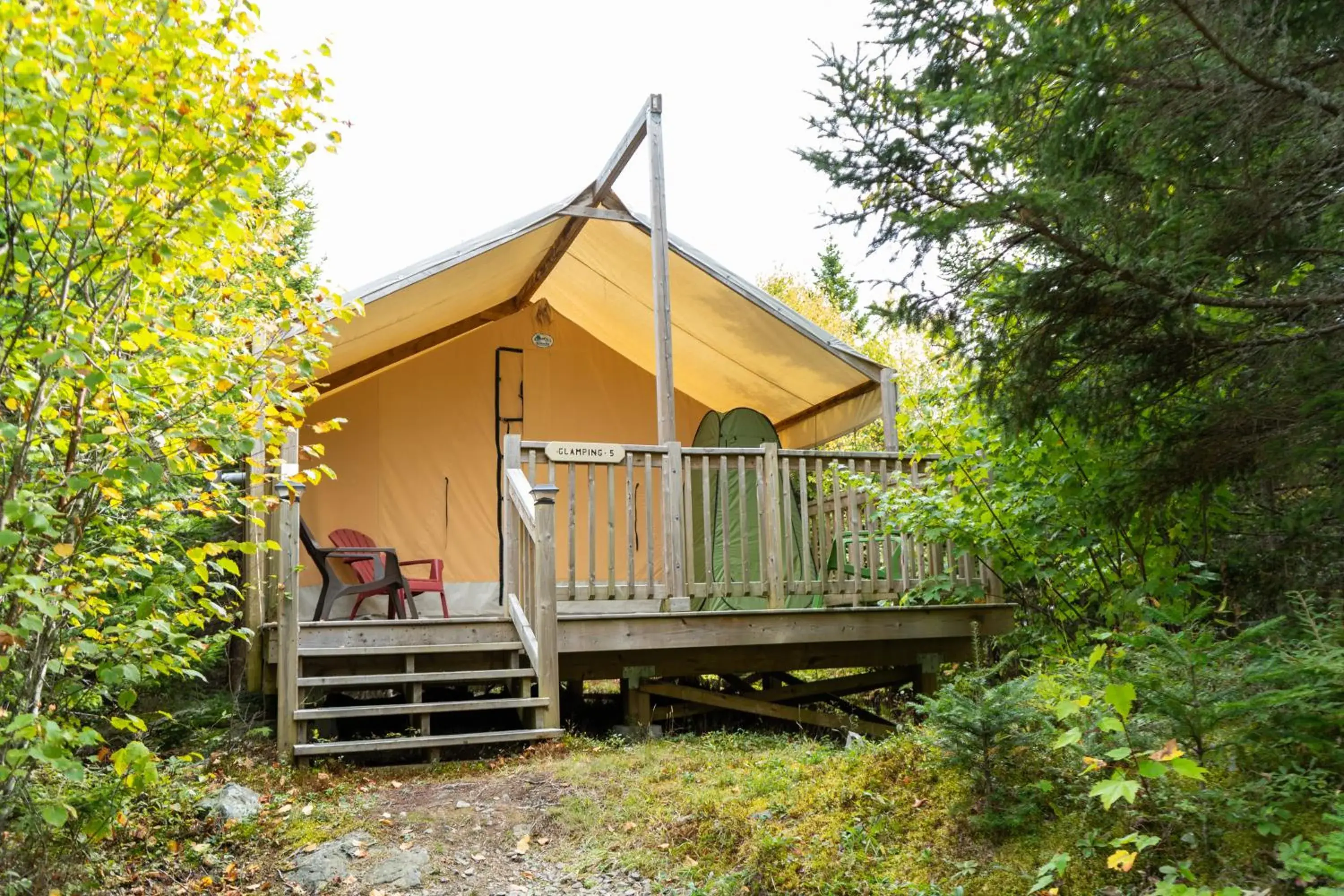 Safari Tent 5 in Dominion Hill Country Inn Safari Tent 5 in Dominion Hill Country Inn