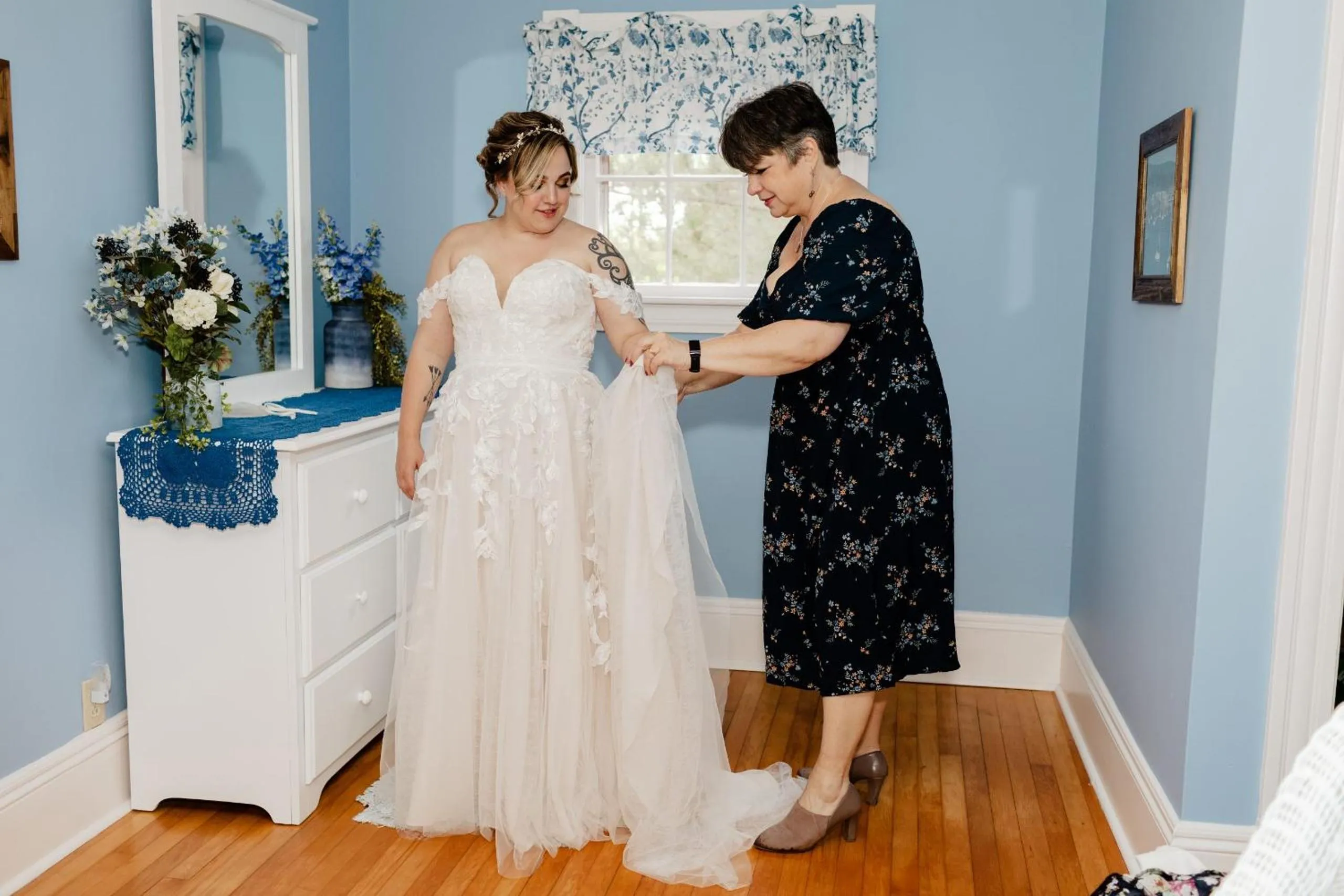 wedding in Dominion Hill Country Inn