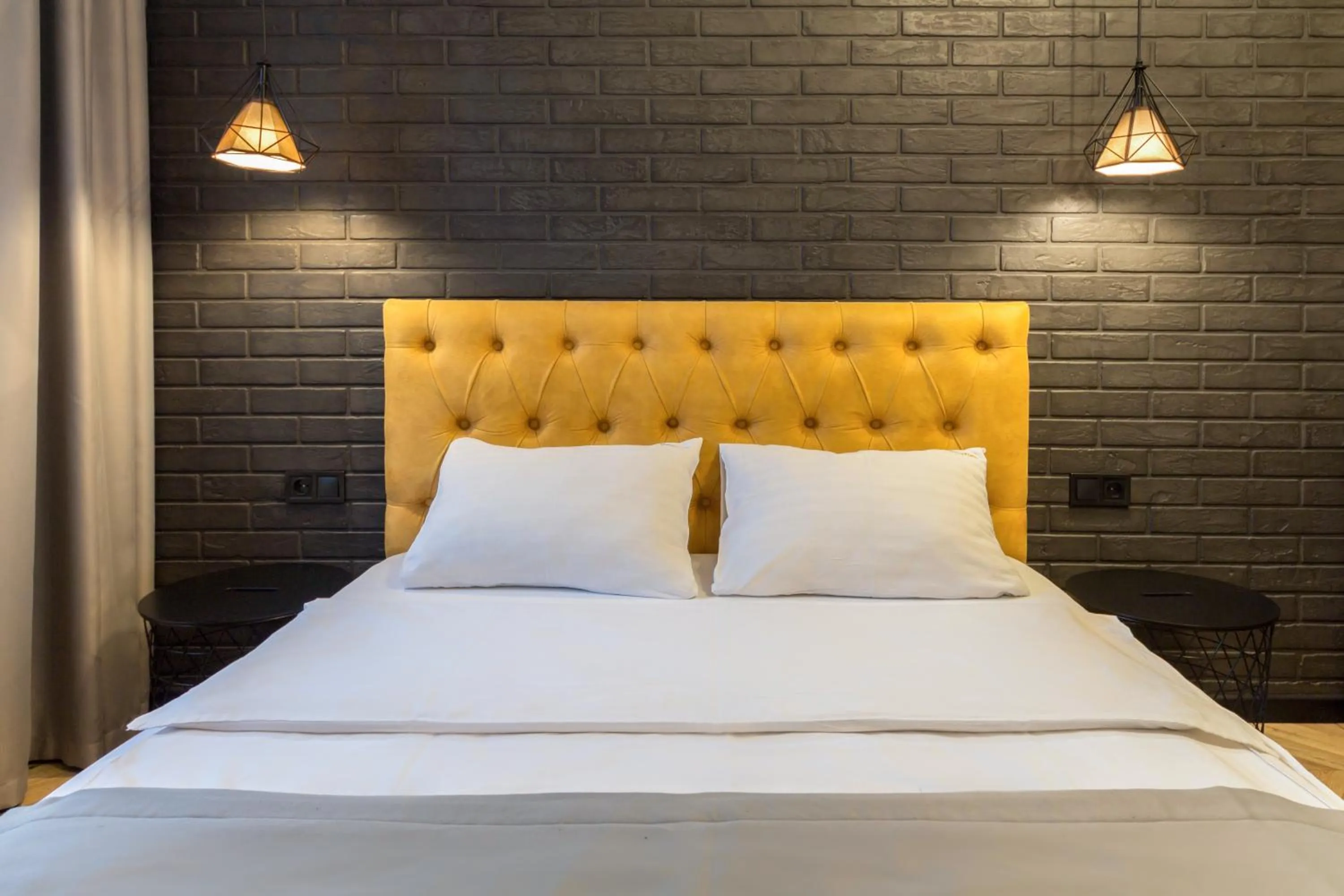 Bed in Idea Design Apart-Hotel Prorizna