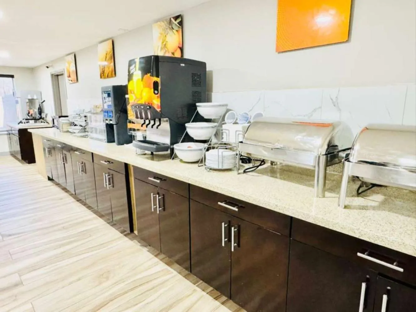 Buffet breakfast in Comfort Inn & Suites Montgomery East Carmichael Rd