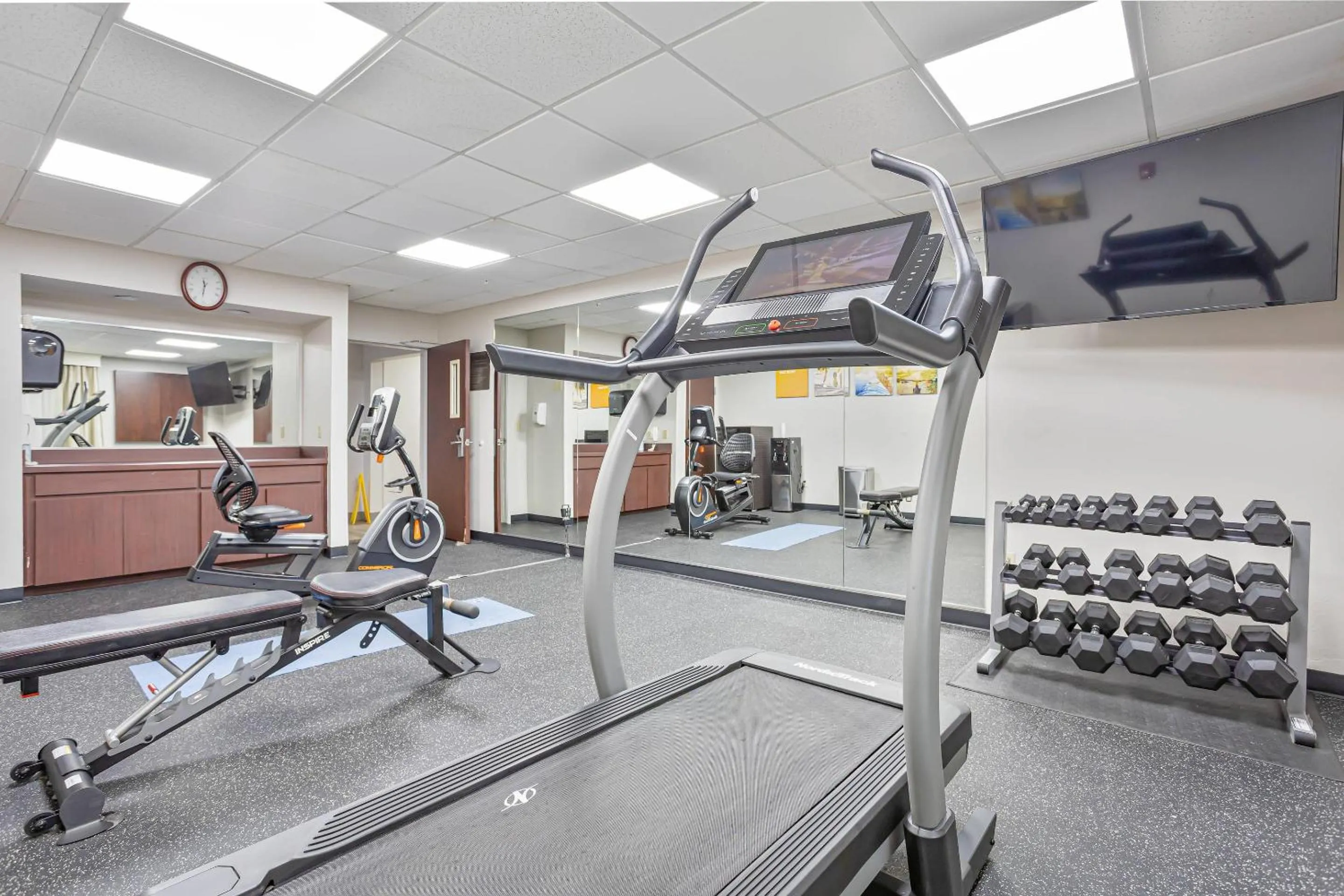 Fitness centre/facilities in Comfort Inn & Suites Montgomery East Carmichael Rd