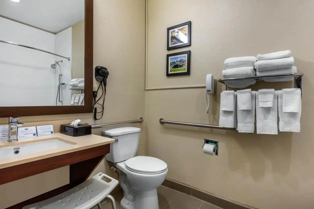 Bathroom in Comfort Inn & Suites Montgomery East Carmichael Rd