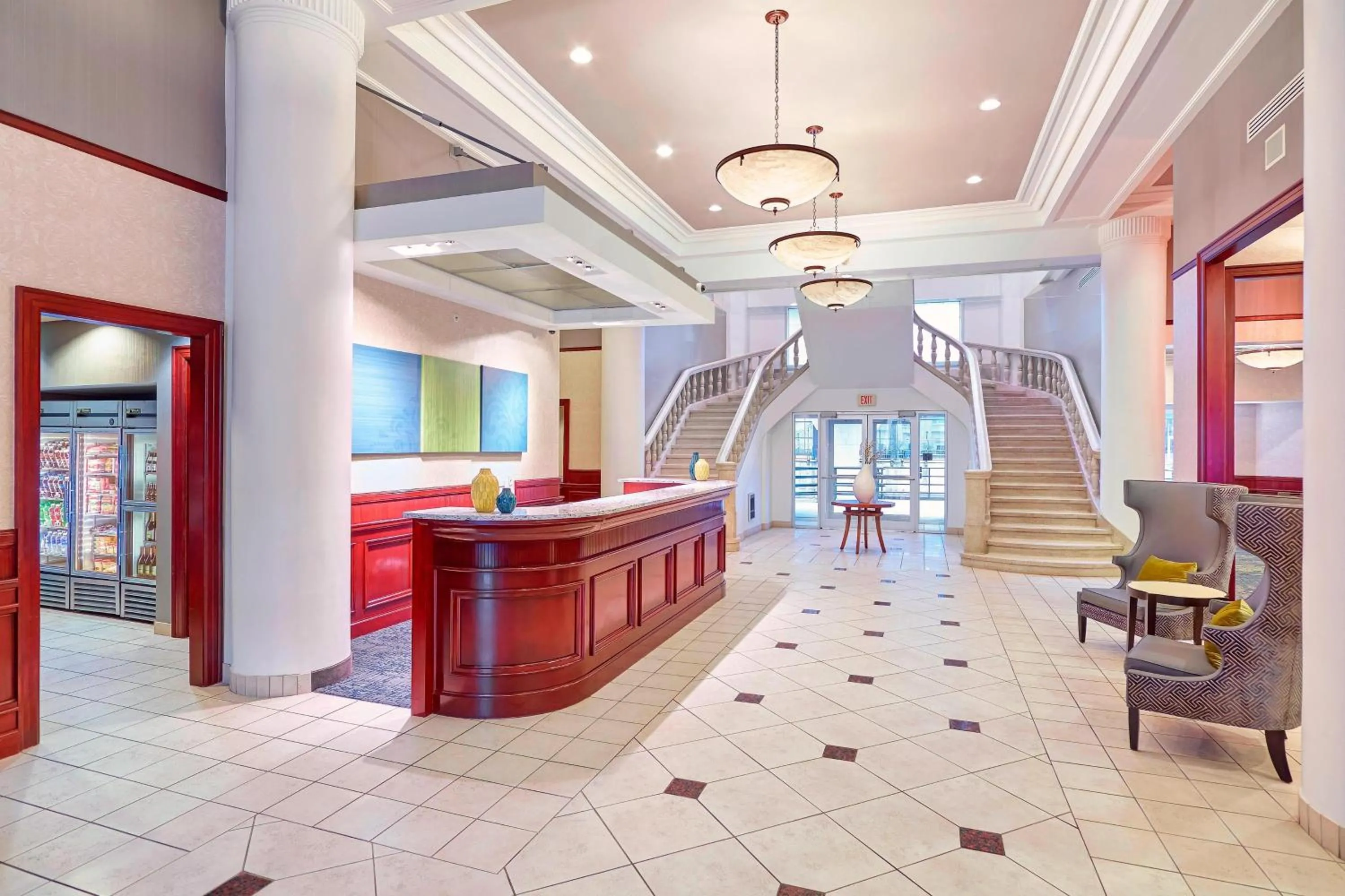 Lobby or reception in Residence Inn Milwaukee Downtown