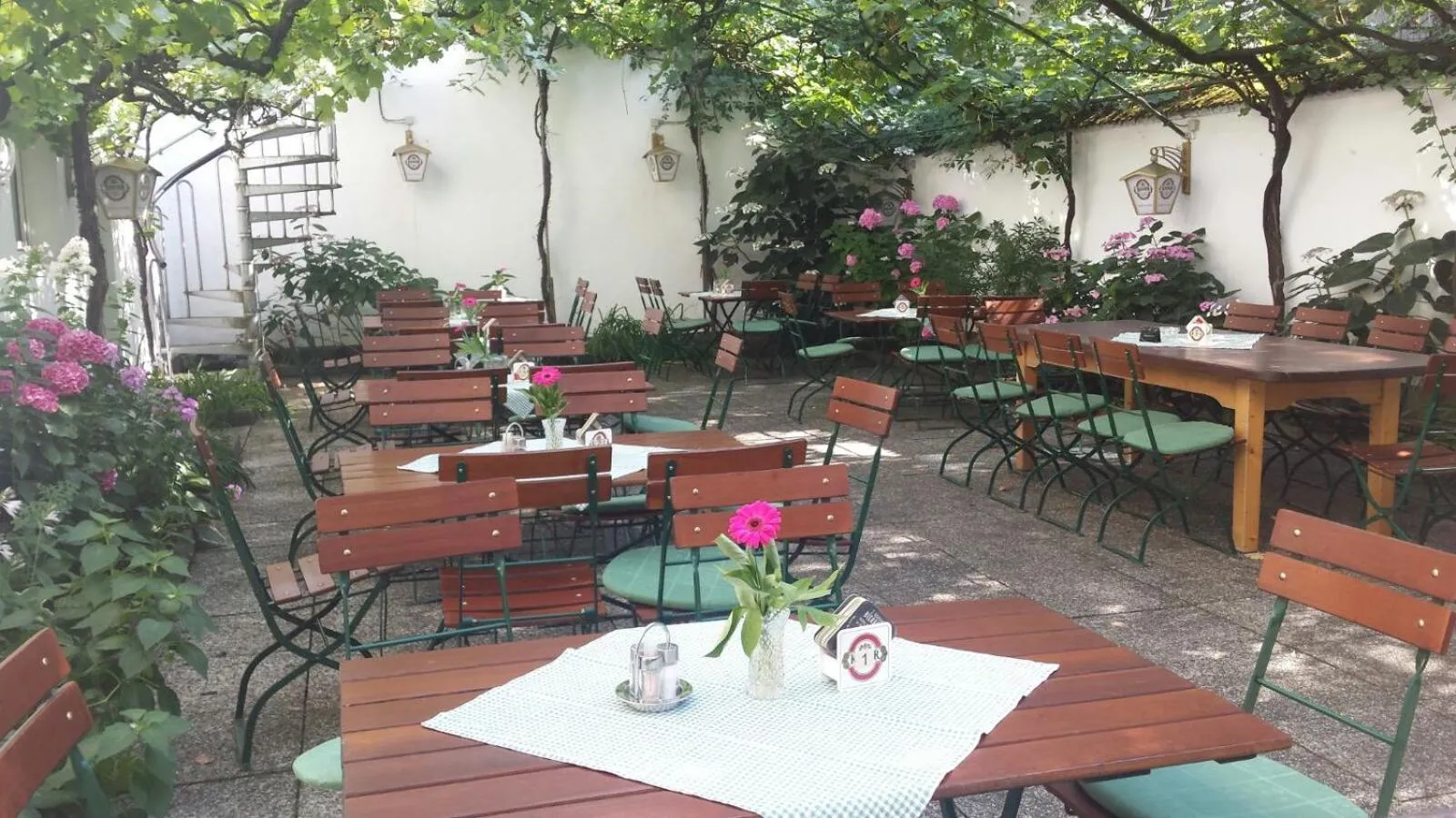 Garden in Gasthof Manner