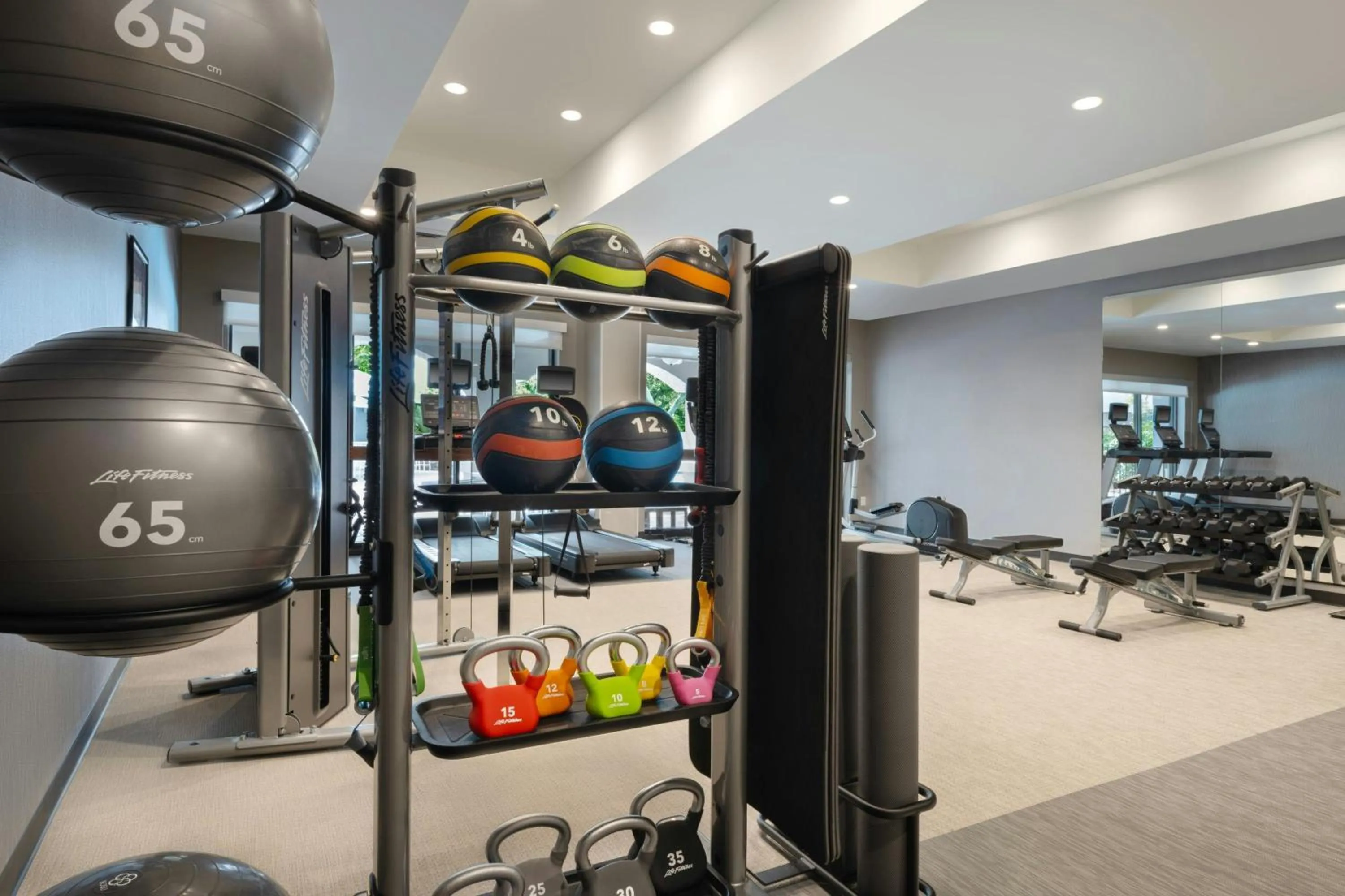 Fitness centre/facilities in Courtyard by Marriott Cocoa Beach Cape Canaveral