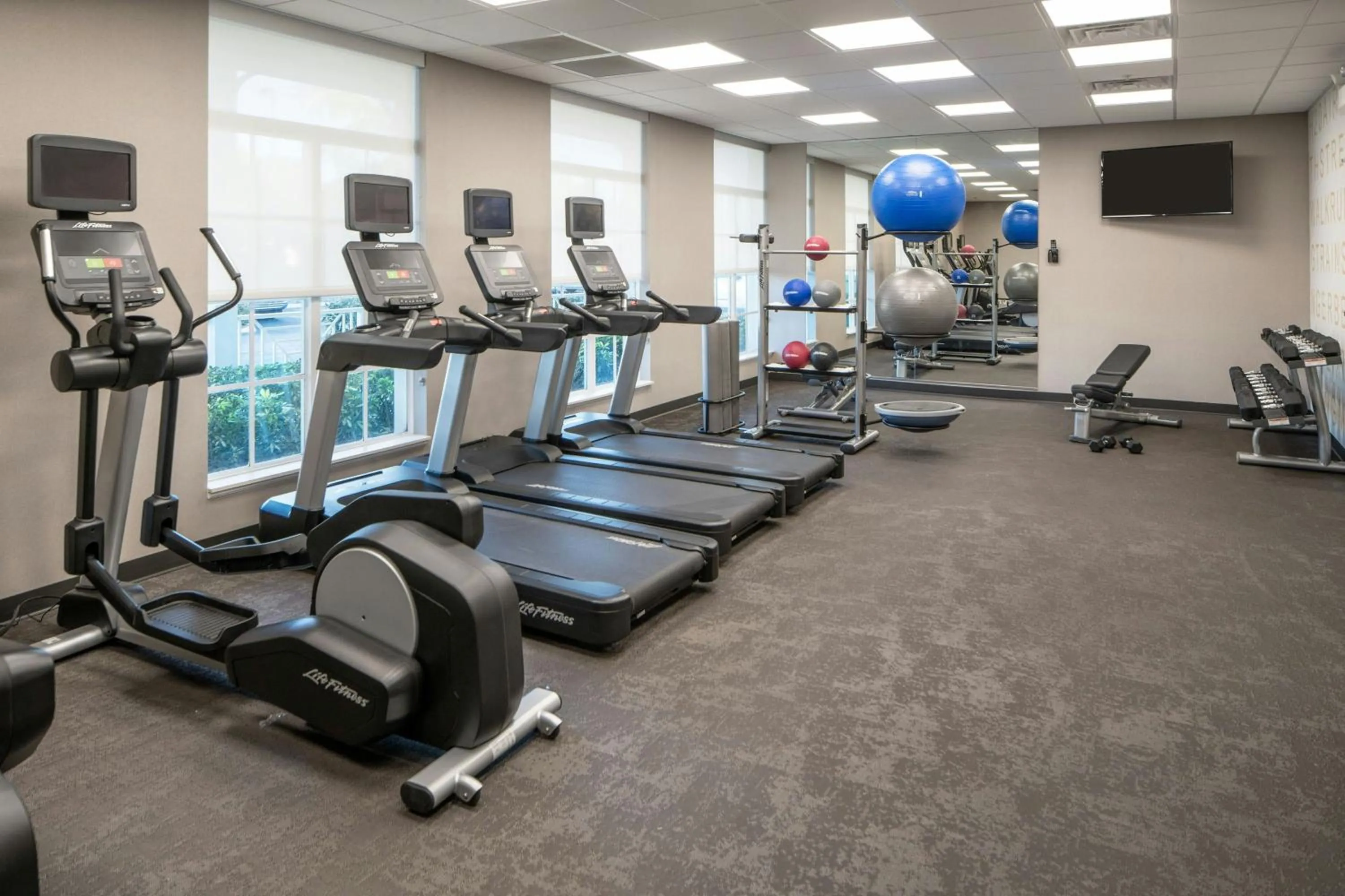 Fitness centre/facilities in Residence Inn by Marriott Cape Canaveral Cocoa Beach